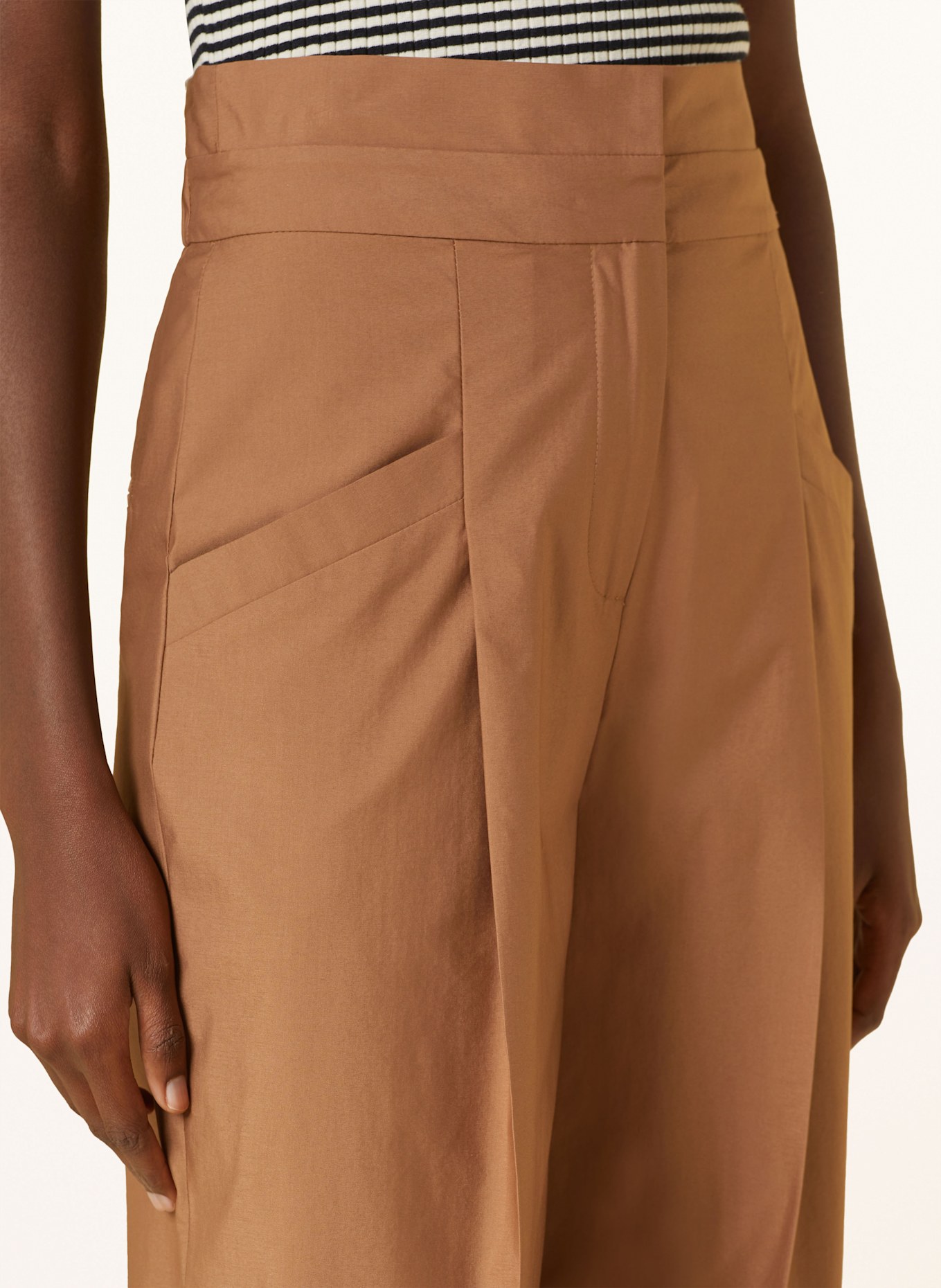 CINQUE 7/8-Hose CISONJA: BRAUN