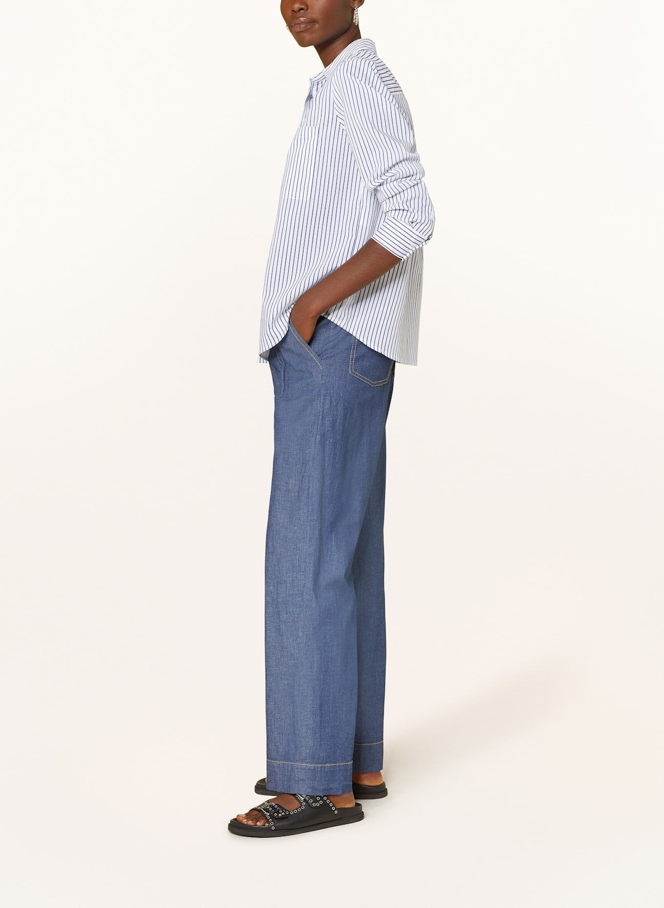 CINQUE Hose CISALTO in Jeansoptik: DUNKELBLAU