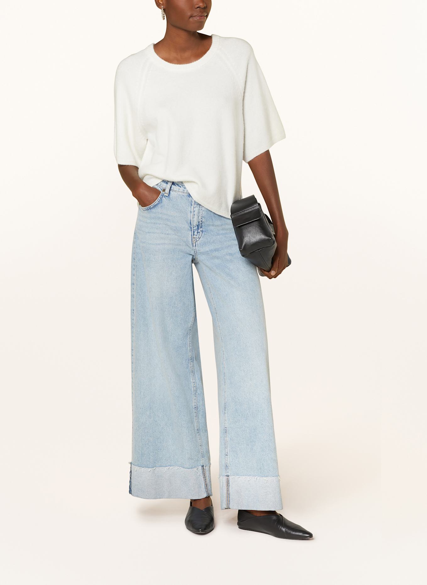CINQUE Strickshirt CICLASSY: WEISS