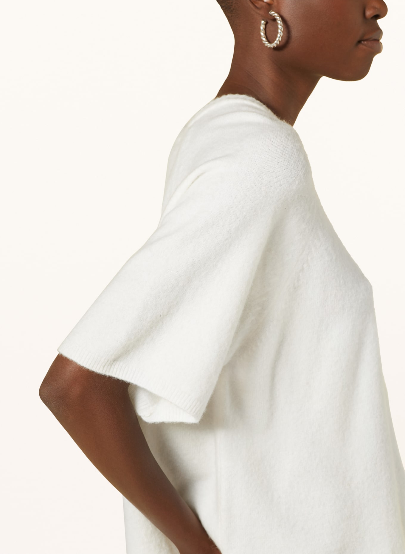 CINQUE Strickshirt CICLASSY: WEISS