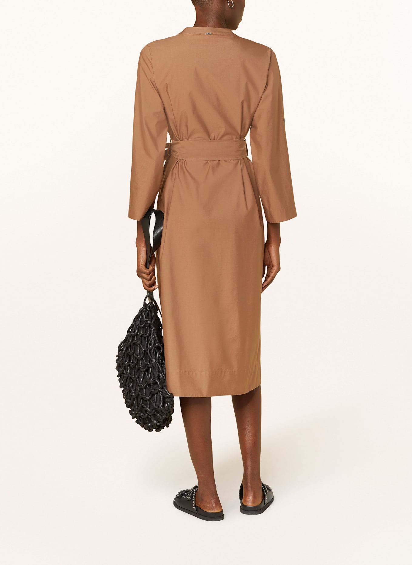 CINQUE Hemdblusenkleid CIDELL mit 3/4-Arm: BRAUN