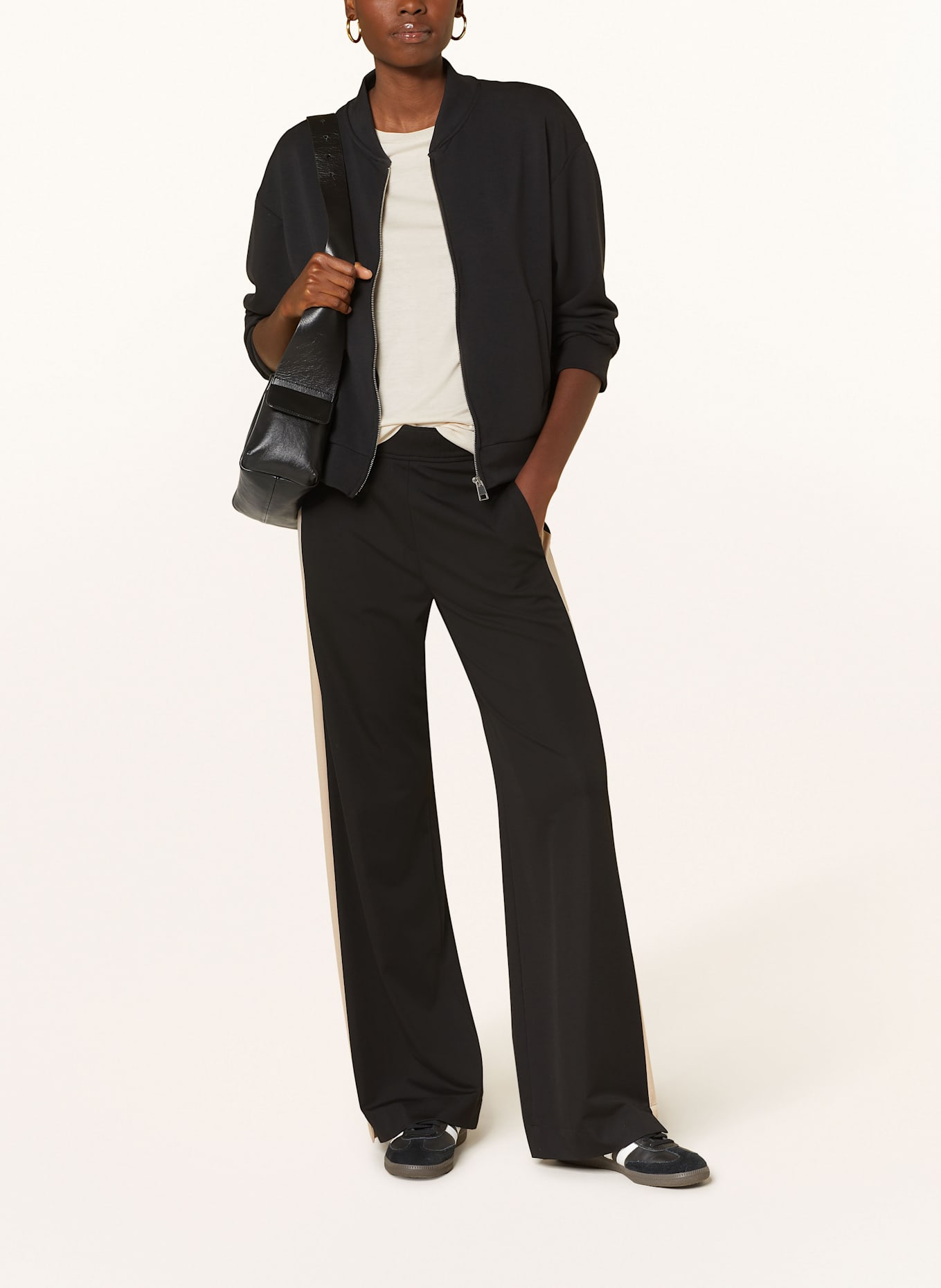 CINQUE Hose CISERGEANT: SCHWARZ/ BEIGE