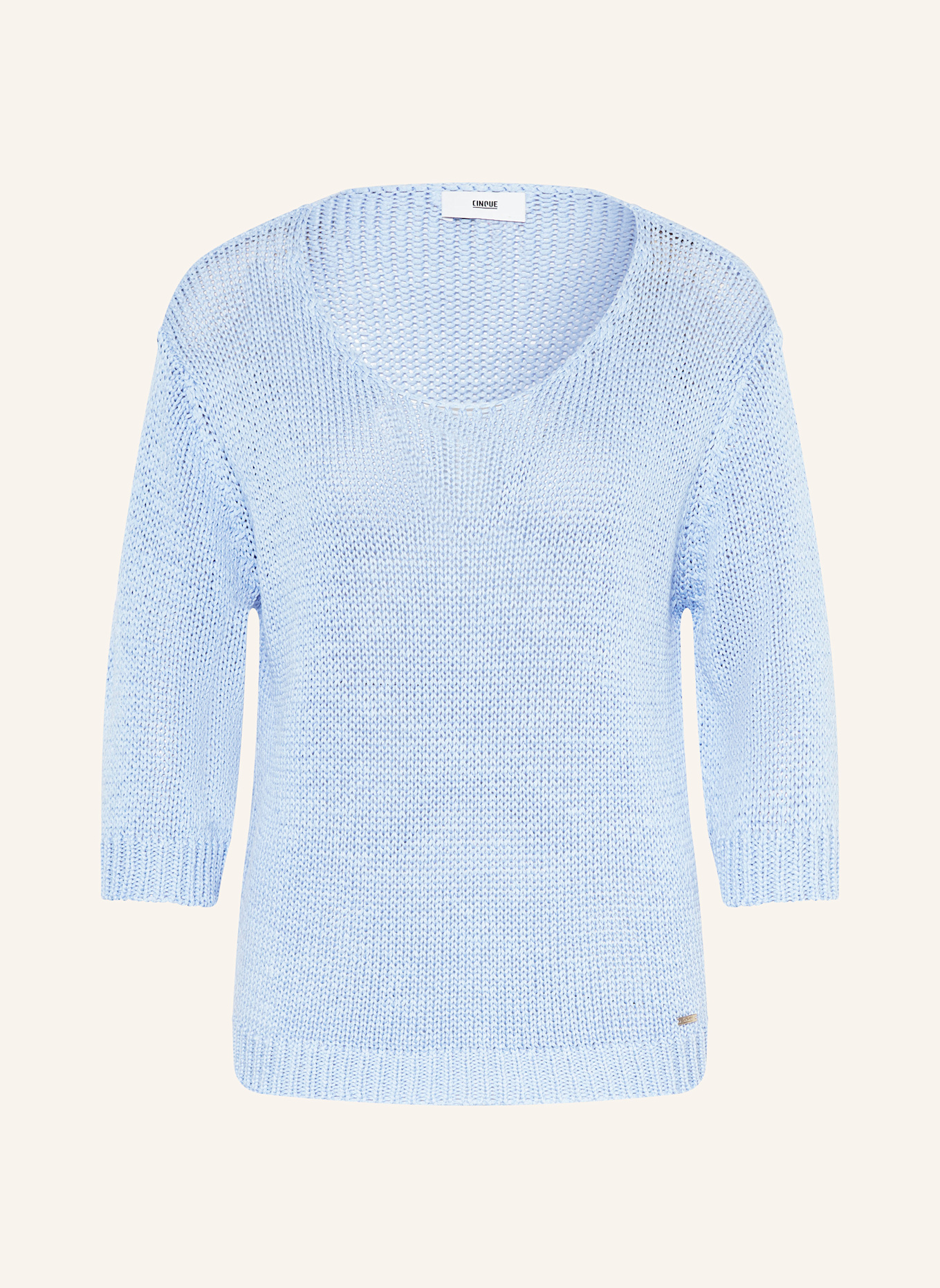 CINQUE Pullover CIBANDI mit 3/4-Arm: HELLBLAU