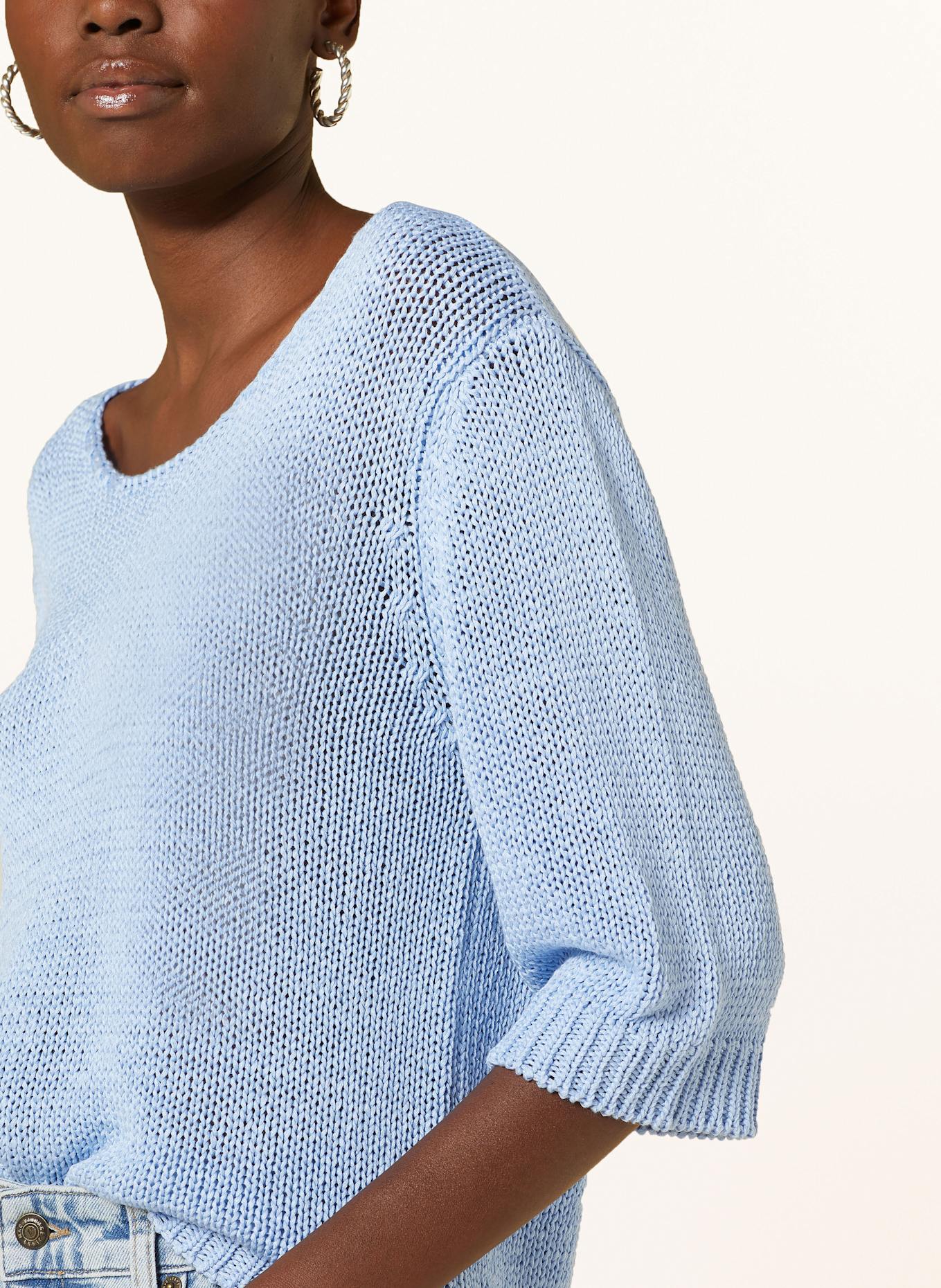CINQUE Pullover CIBANDI mit 3/4-Arm: HELLBLAU