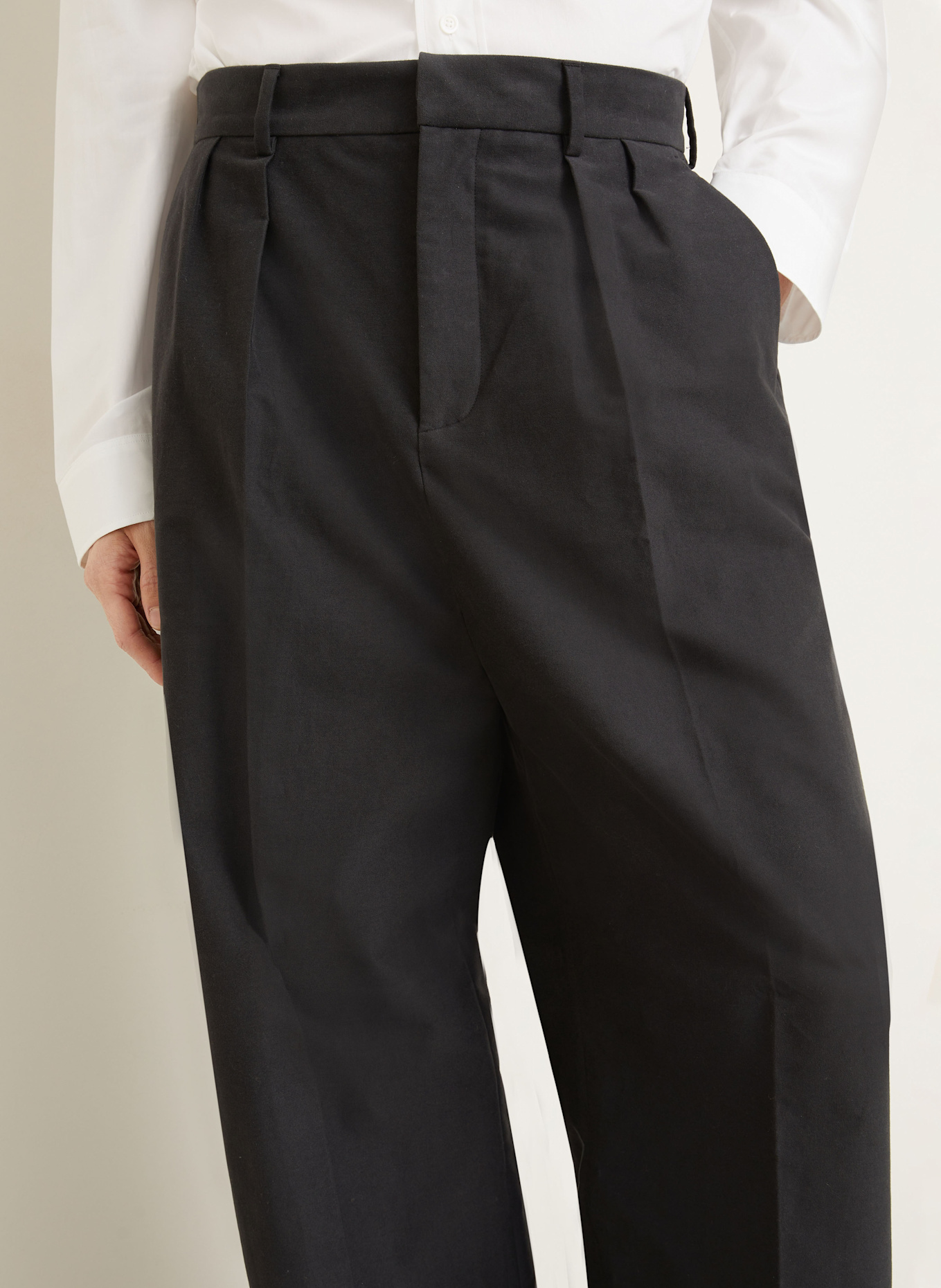 LOEWE Hose Relaxed Fit: DUNKELGRAU