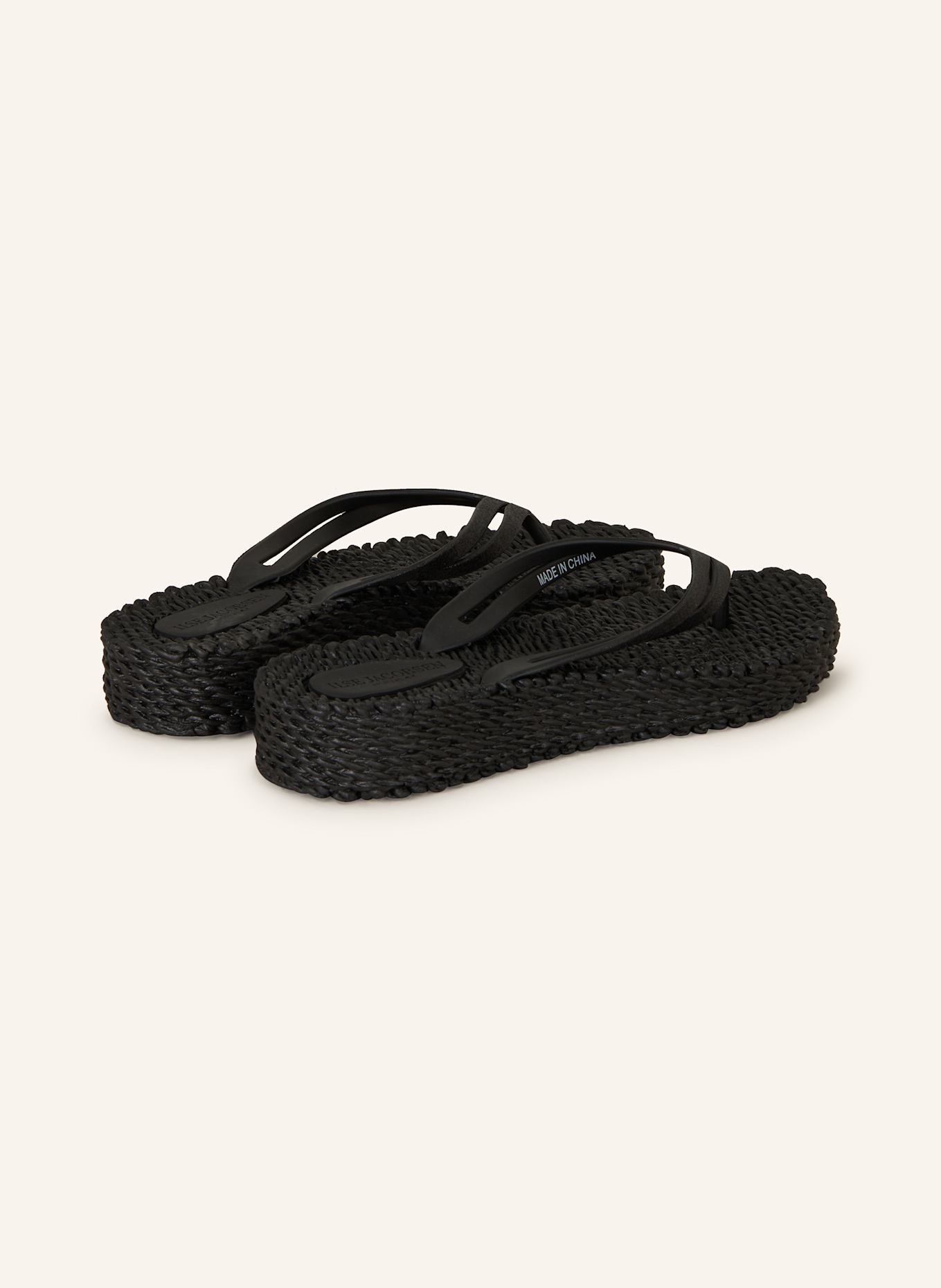 ILSE JACOBSEN Zehentrenner CHEERFUL: SCHWARZ