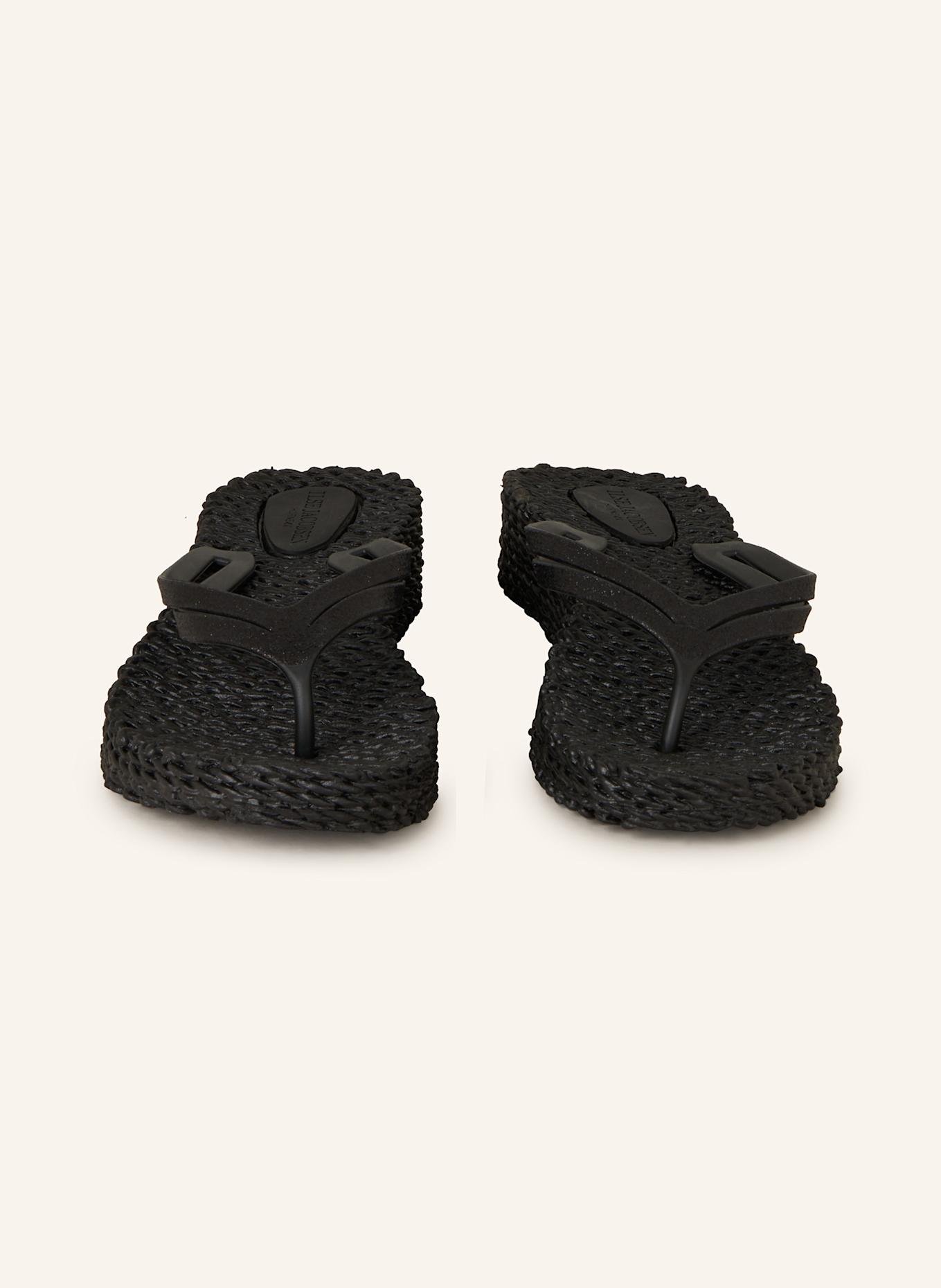 ILSE JACOBSEN Zehentrenner CHEERFUL: SCHWARZ