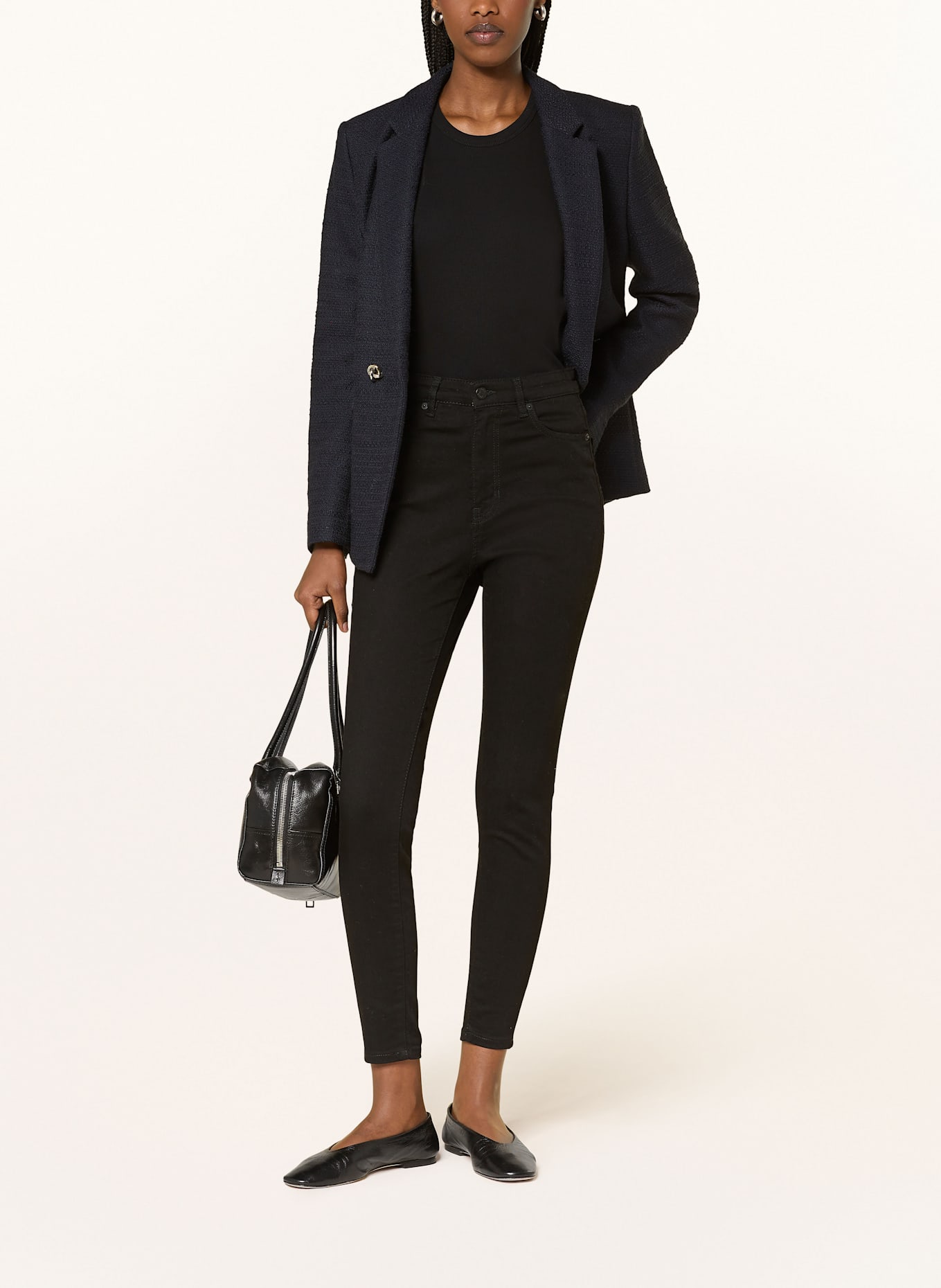 BOSS Skinny Jeans MAYE, Farbe: 002 BLACK (Bild 2)