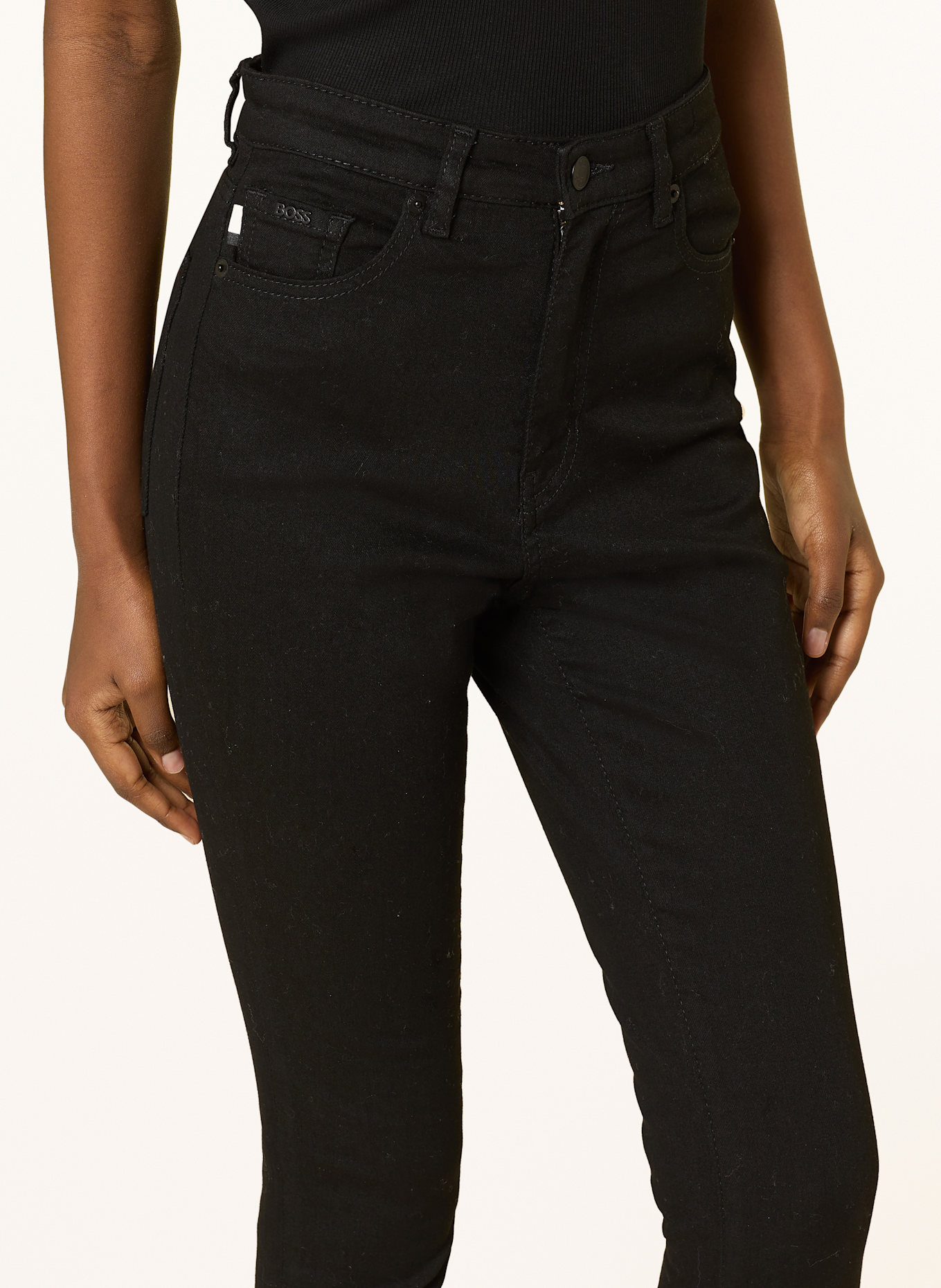 BOSS Skinny Jeans MAYE, Farbe: 002 BLACK (Bild 5)