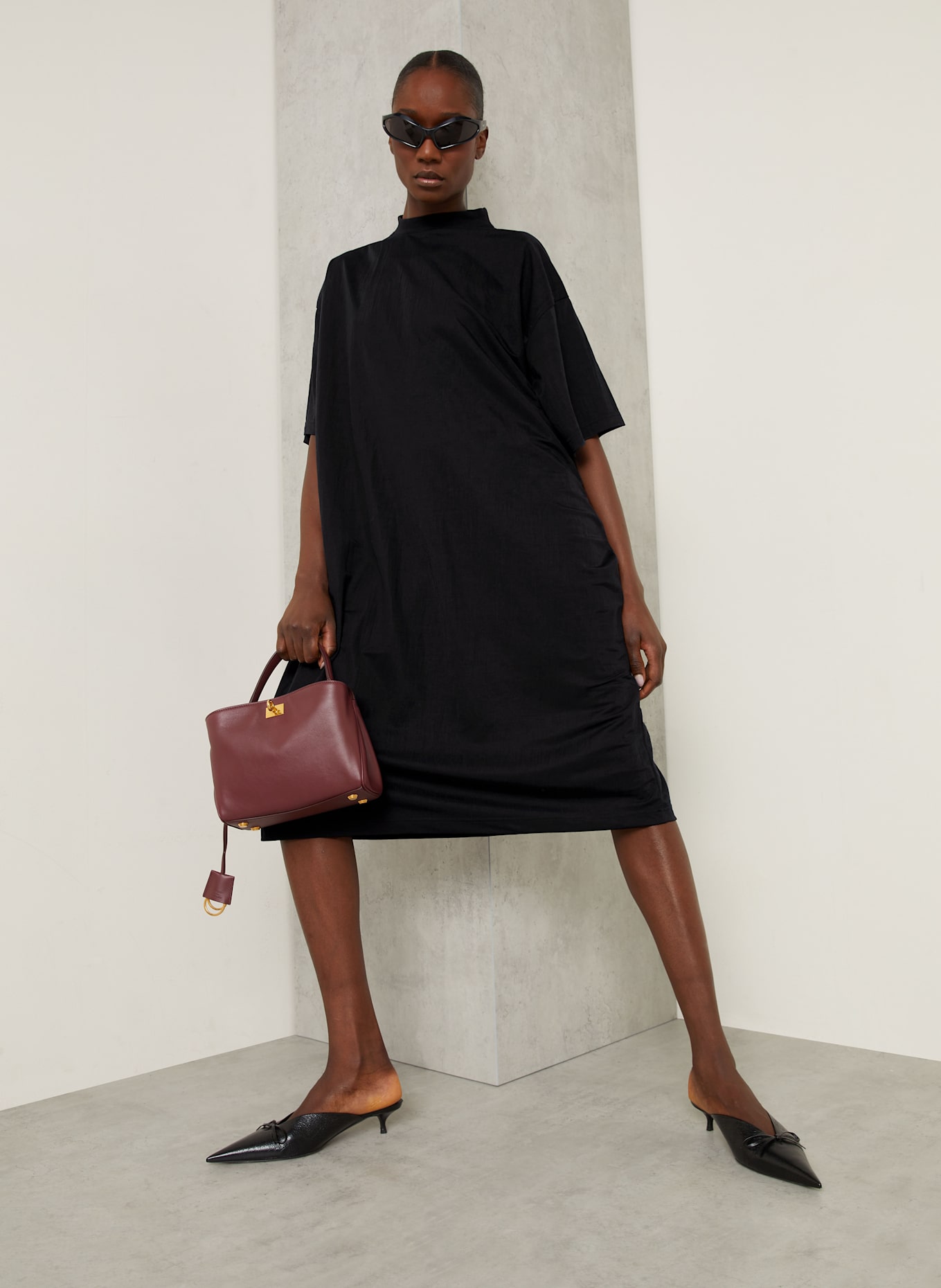 BALENCIAGA Sukienka: GRANATOWY