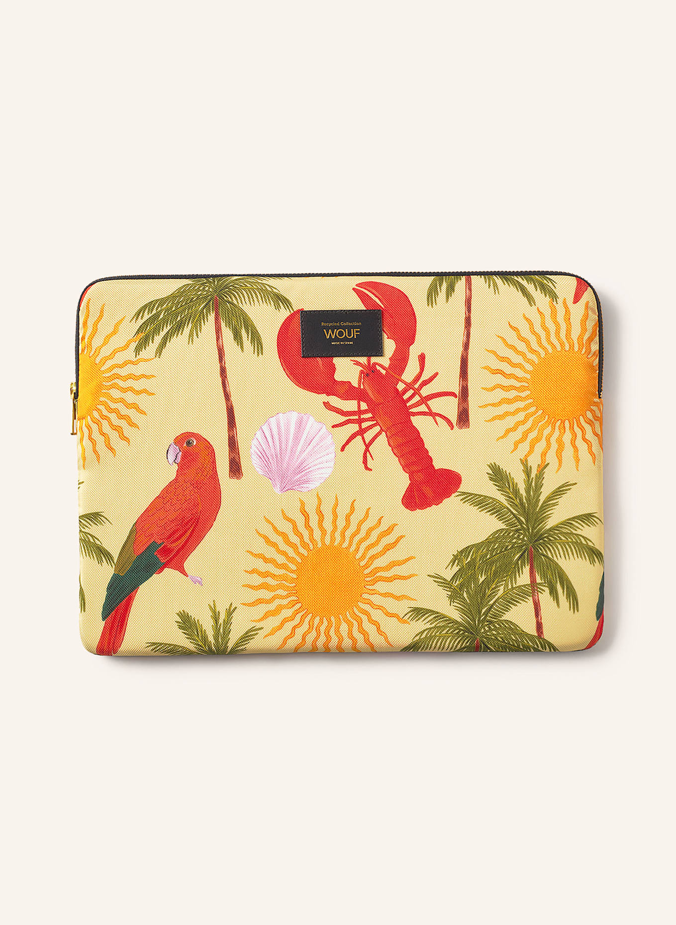 WOUF Etui na laptopa RIO: JASNOŻÓŁTY / CZERWONY / ZIELONY