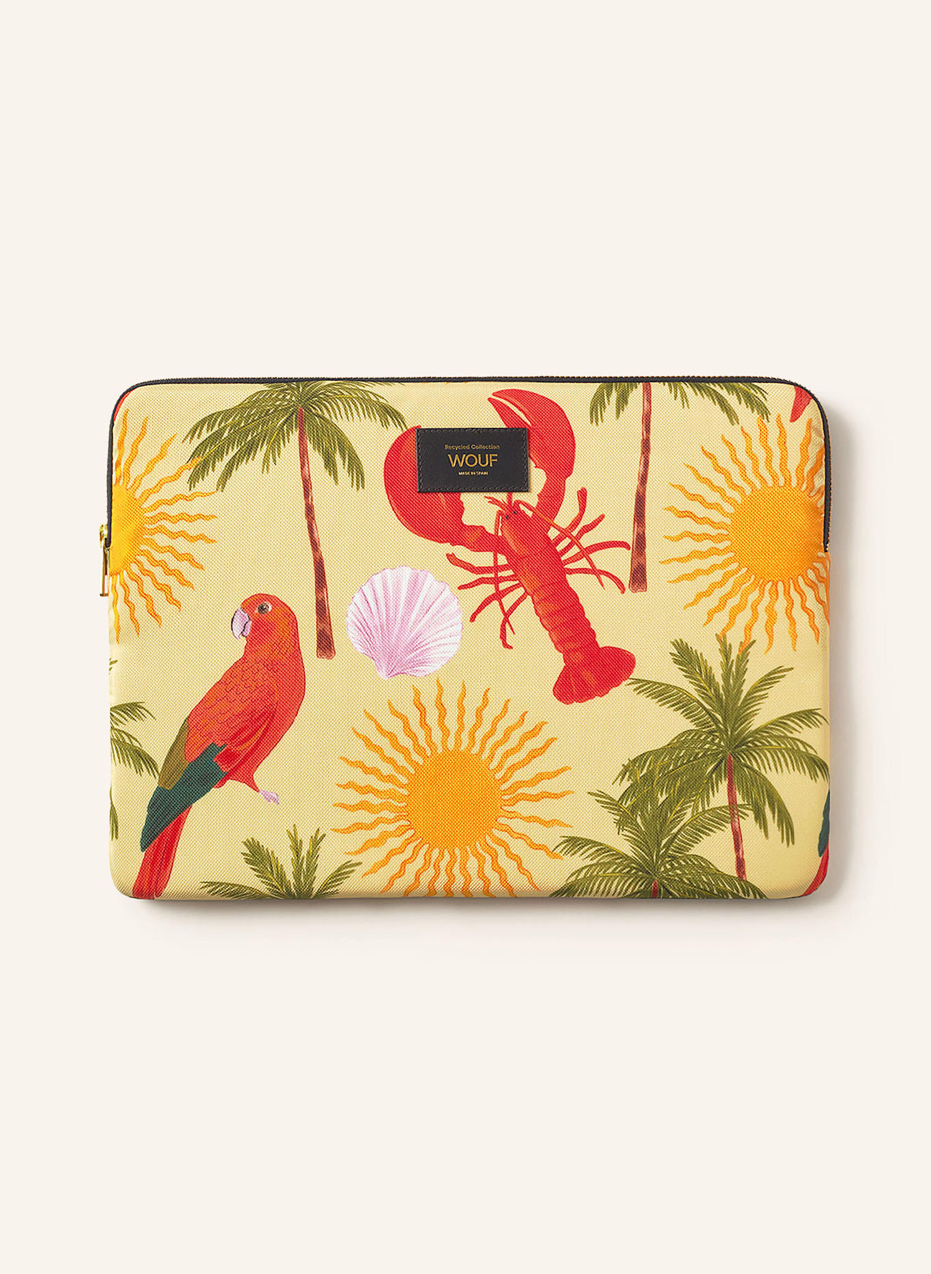 WOUF Etui na laptopa RIO: JASNOŻÓŁTY / CZERWONY / ZIELONY