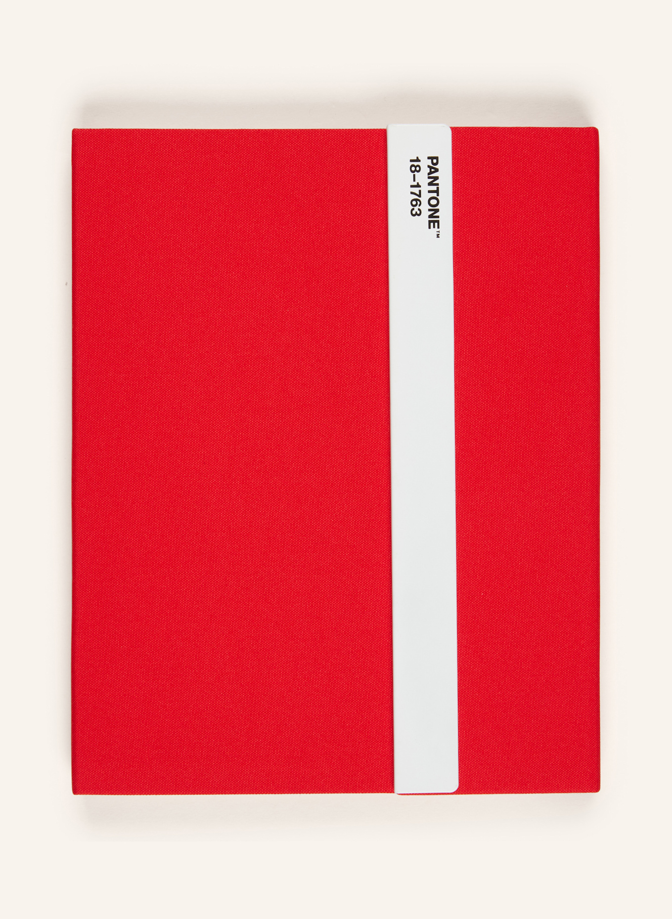 PANTONE 3-tlg. Set: Notizbuch, Stift und Lineal: ROT