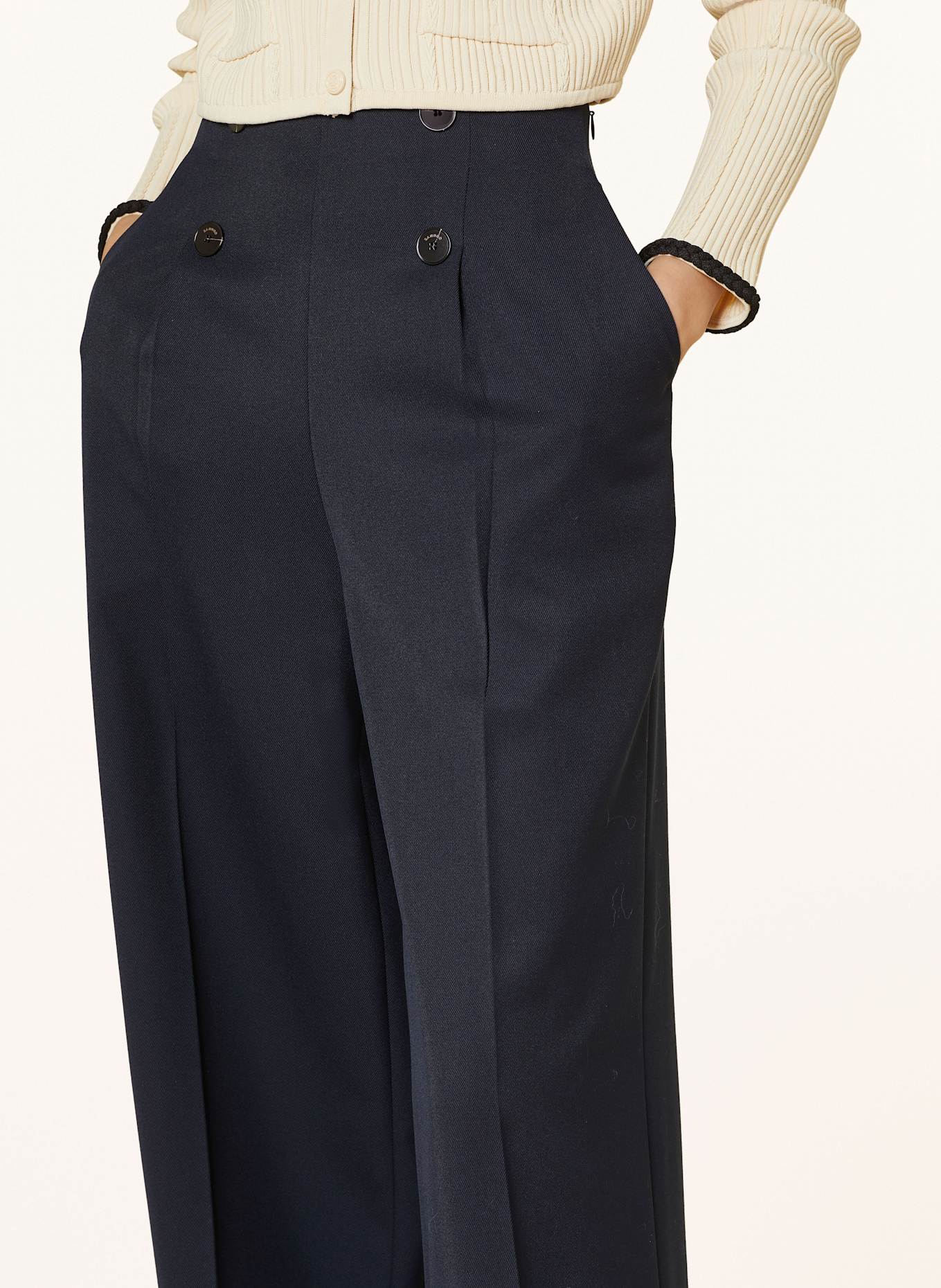 SANDRO Marlenehose, Farbe: DUNKELBLAU (Bild 5)