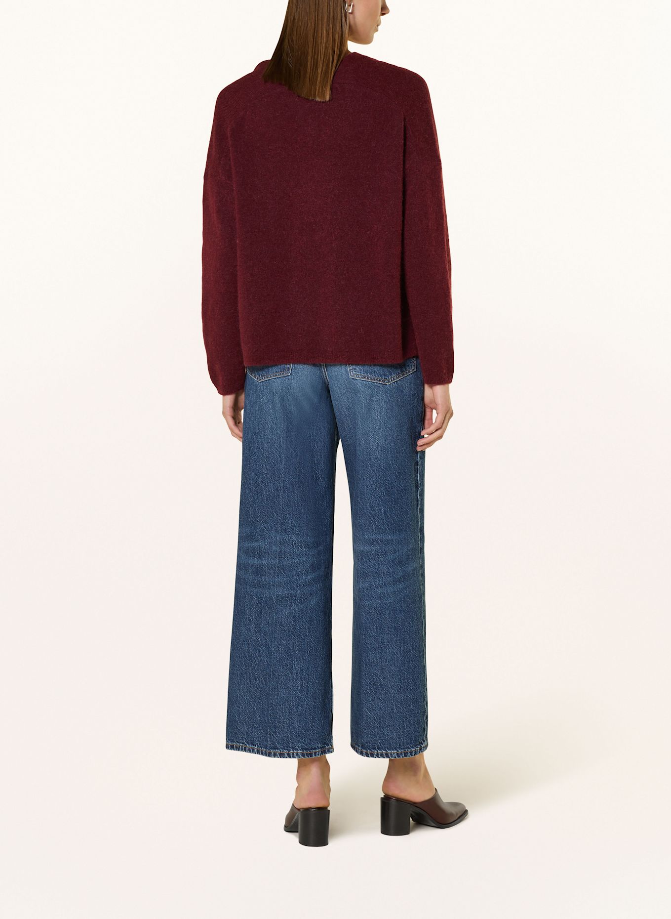 Part Two Pullover TITINA: DUNKELROT