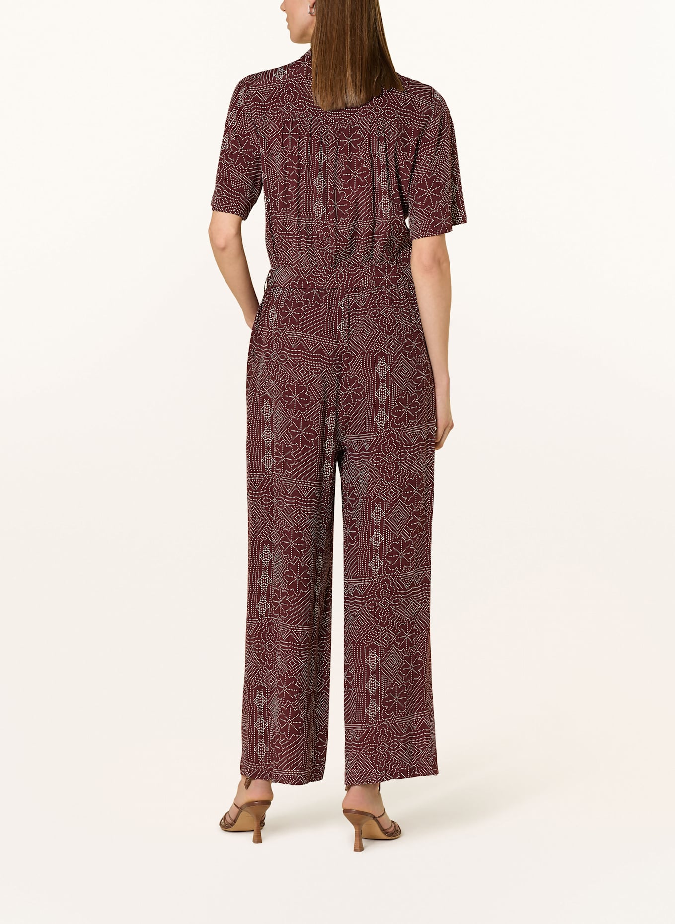 Part Two Jumpsuit TILLA: DUNKELROT