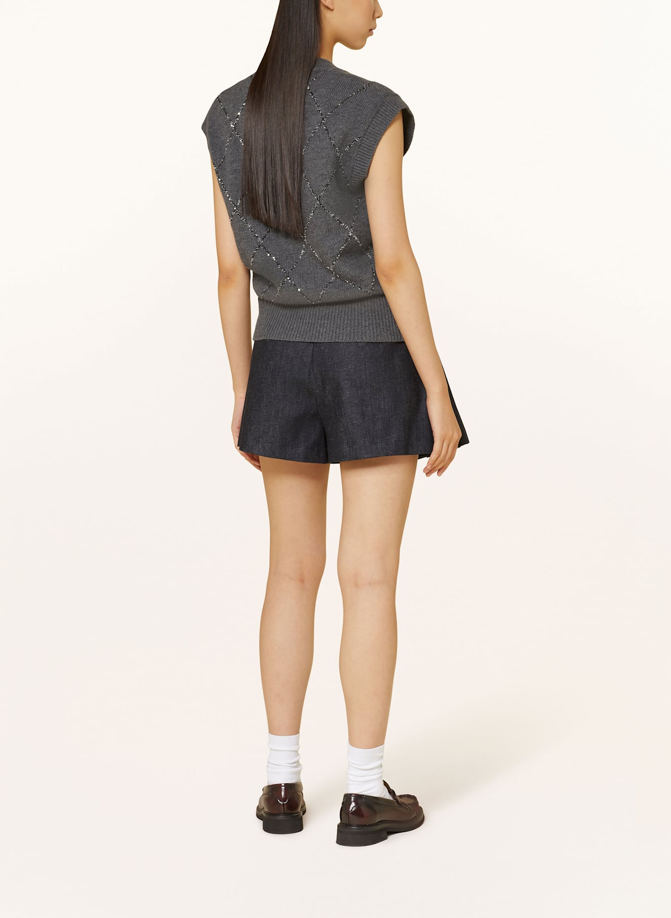maje Jeansskort: 2517 BLACK