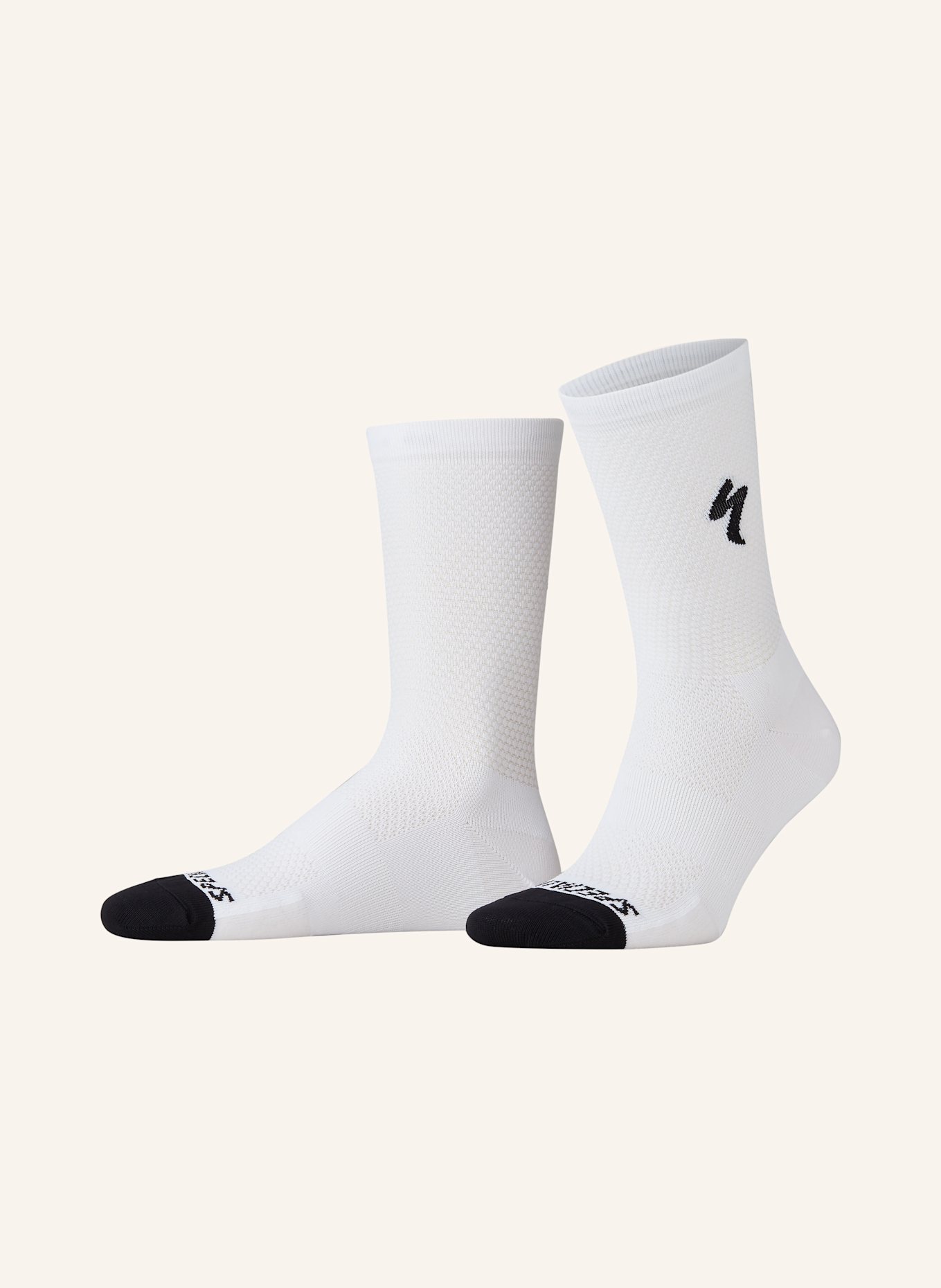 SPECIALIZED Radsocken HYDROGEN VENT TALL: WHITE