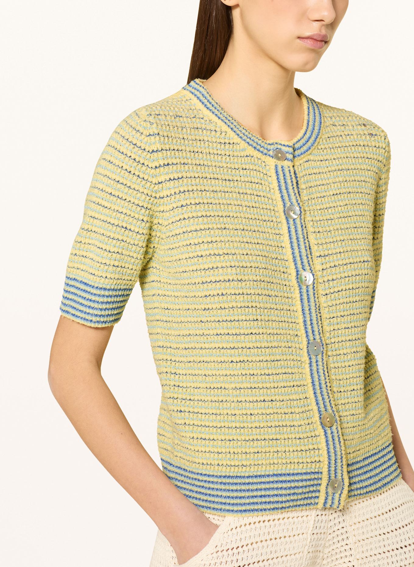 Rich & Royal Kardigan: ŻÓŁTY / JASNONIEBIESKI / NIEBIESKI