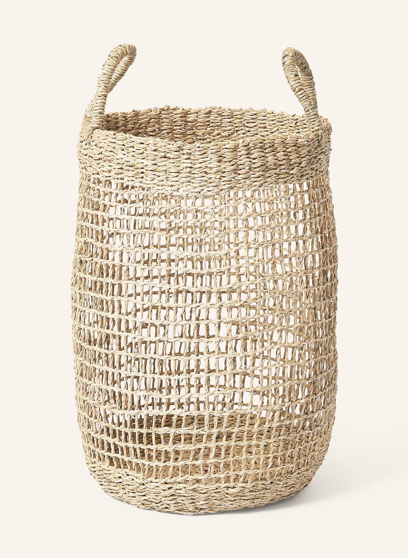 Westwing Collection 2er-Set Aufbewahrungskörbe IAN: BEIGE