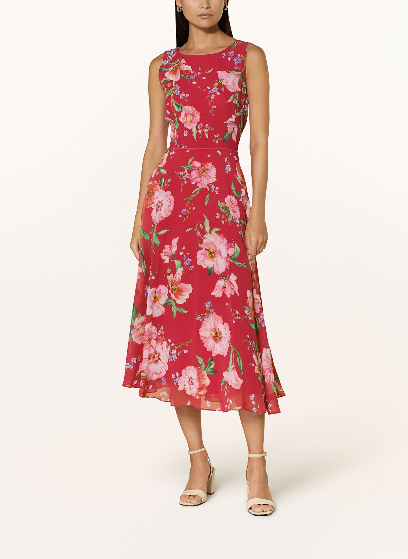 HOBBS Kleid CARLY: PINK / BLAU / GRÜN