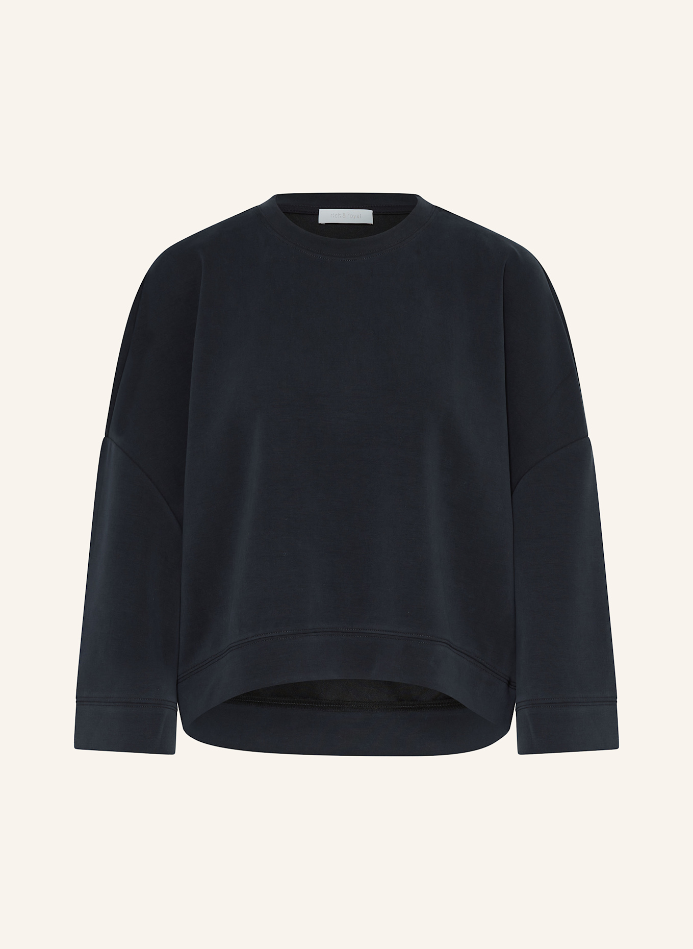rich&royal Sweatshirt, Color: BLACK (Image 1)