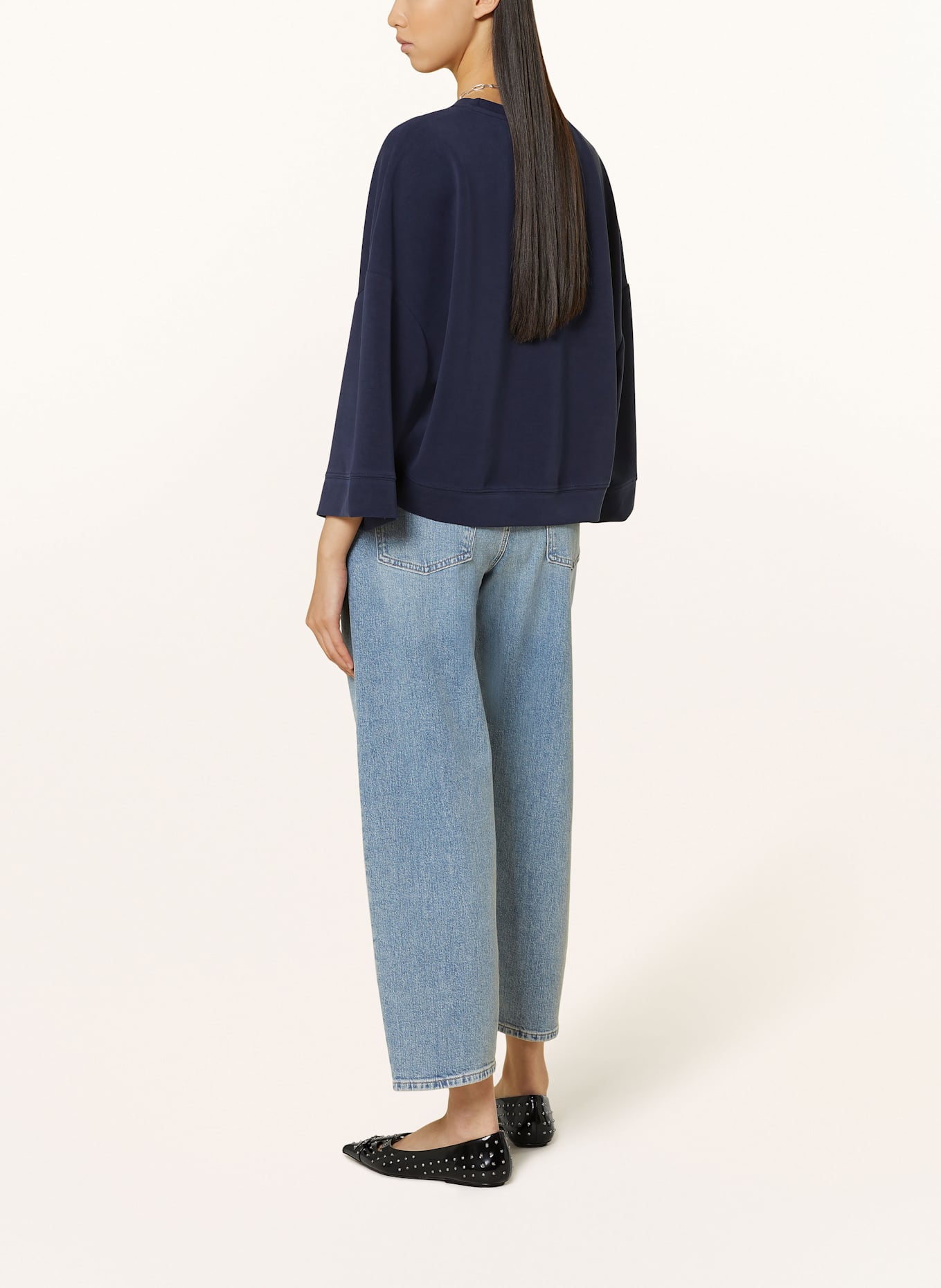 Rich & Royal Sweatshirt: DUNKELBLAU