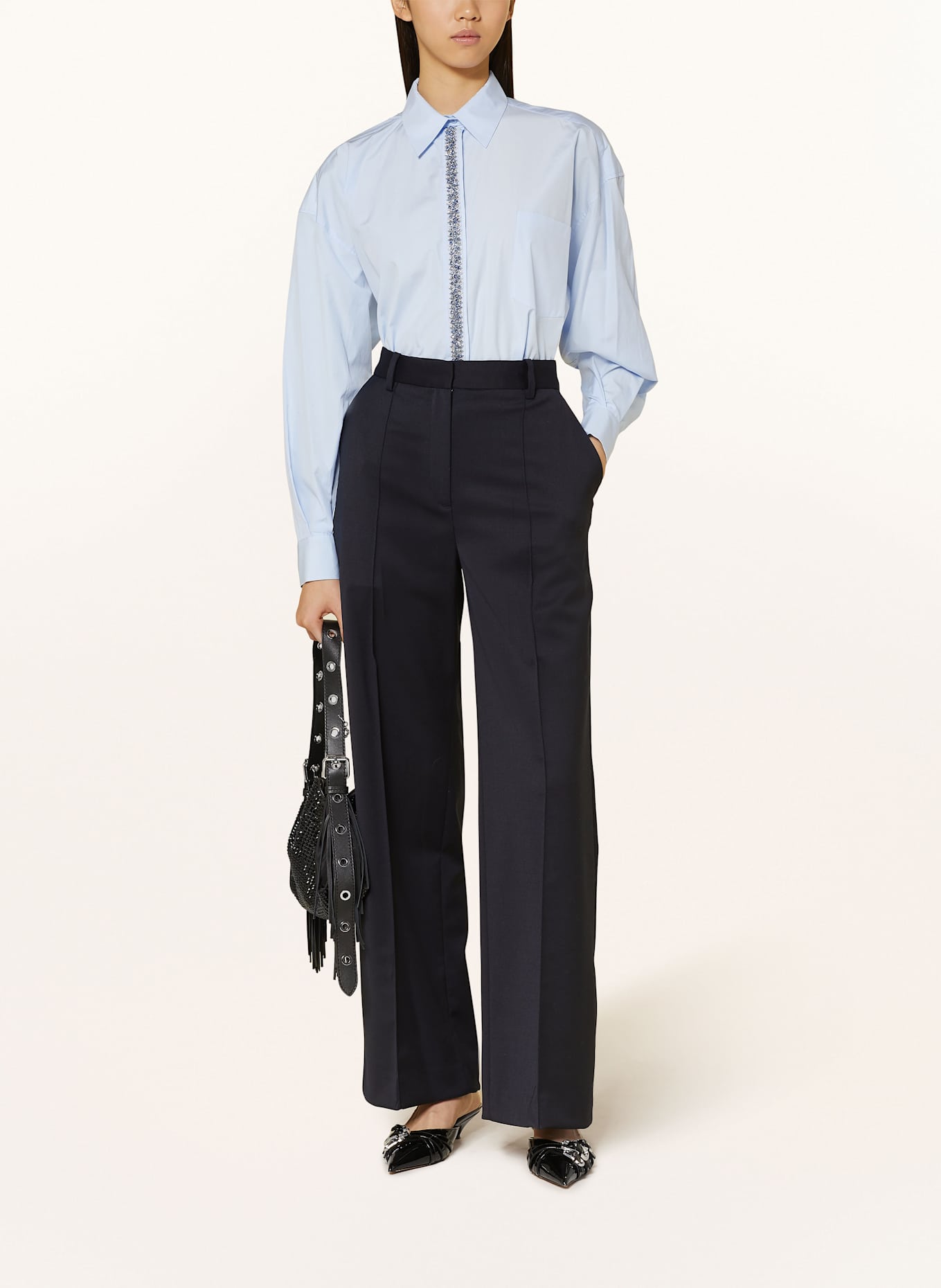 maje Marlenehose: DUNKELBLAU