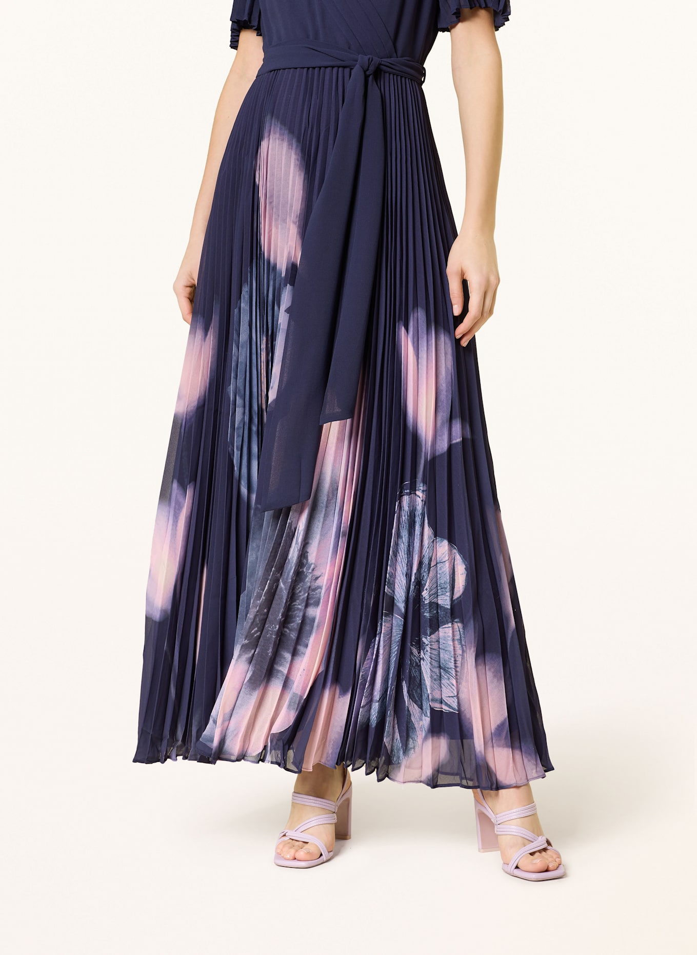 Phase Eight Plisseekleid ABIGAIL: DUNKELBLAU / HELLLILA / ROSA