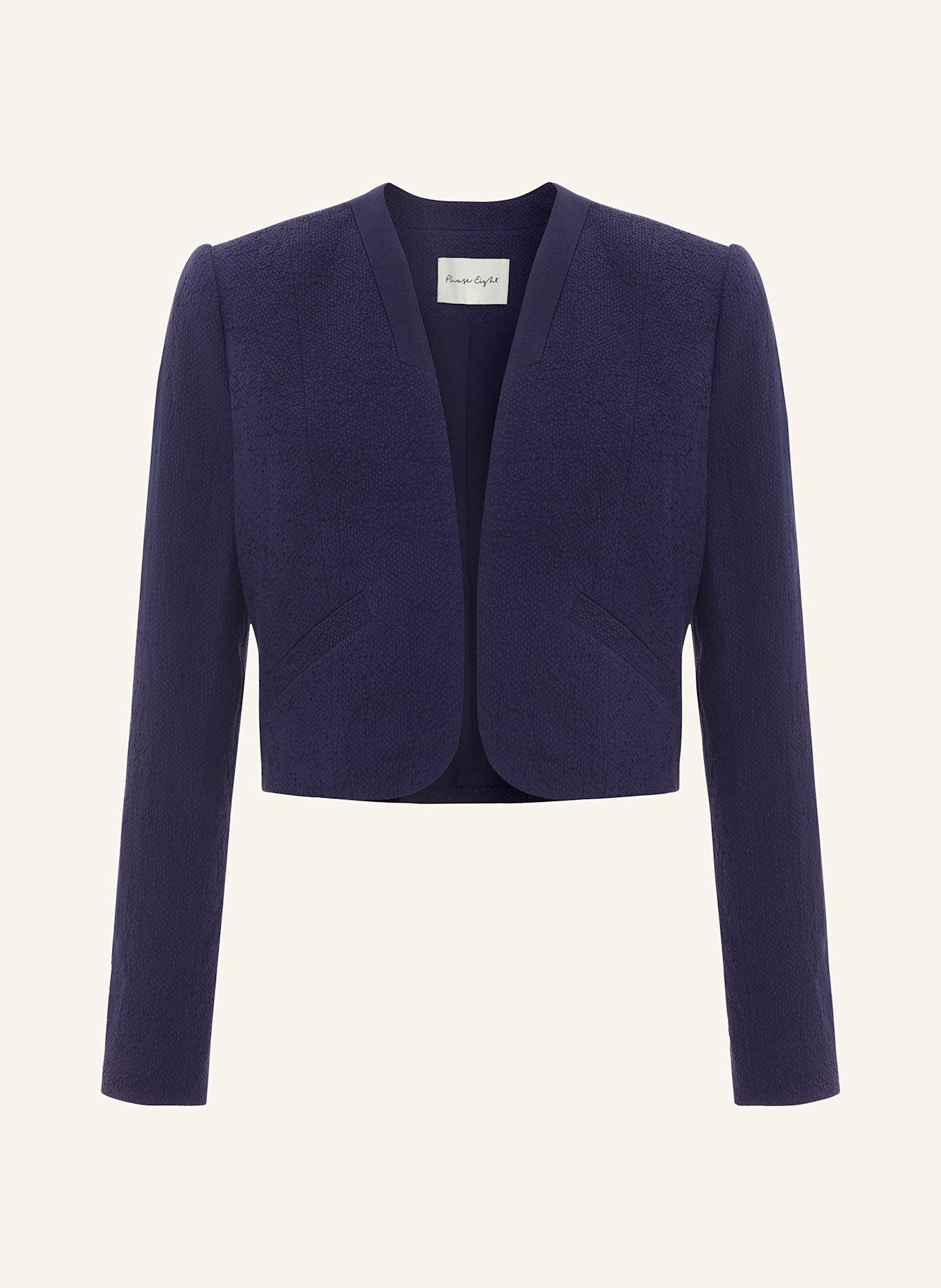 Phase Eight Cropped-Blazer OLIVIA: DUNKELBLAU