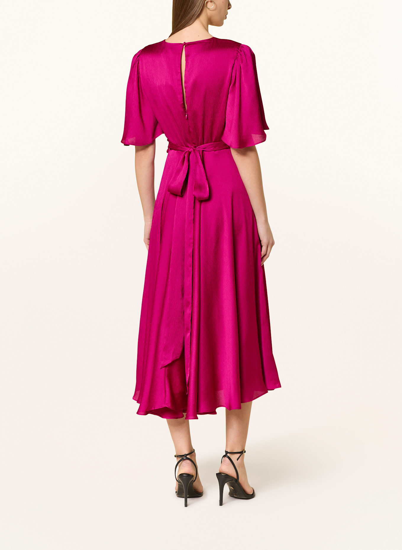 【関税込】PhaseEight ドレス☆Petite Abbie Textured Dress, Pi phase-eight-petite-abbie-
