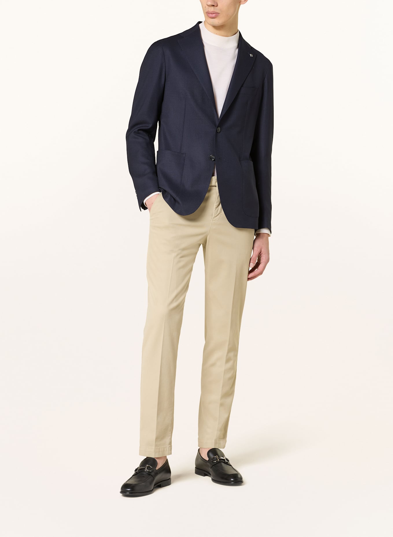 TAGLIATORE Sako extra slim fit: DONKERBLAUW