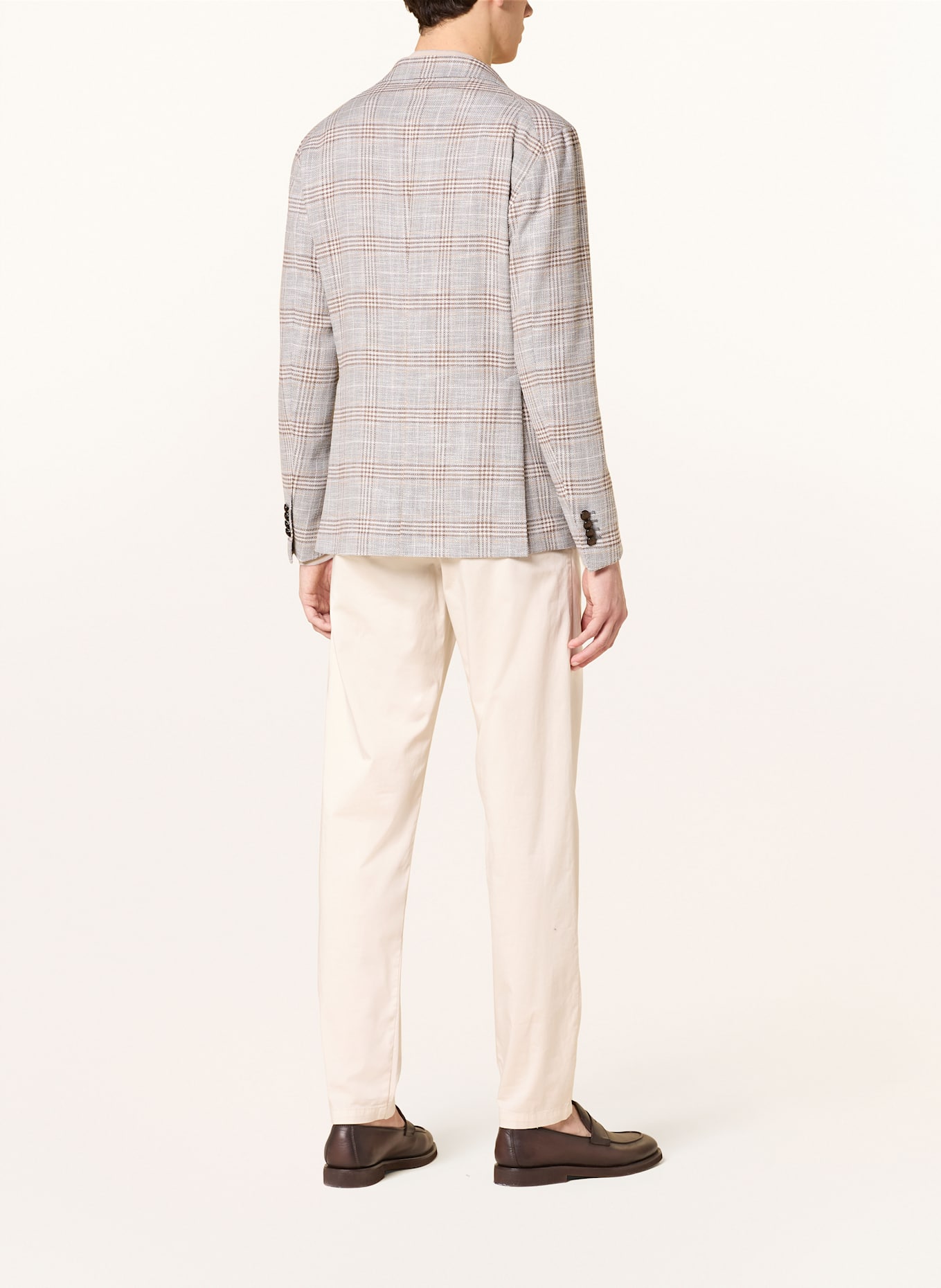 TAGLIATORE Sako Extra Slim Fit: LICHTGRIJS / BRUIN / LICHTBRUIN