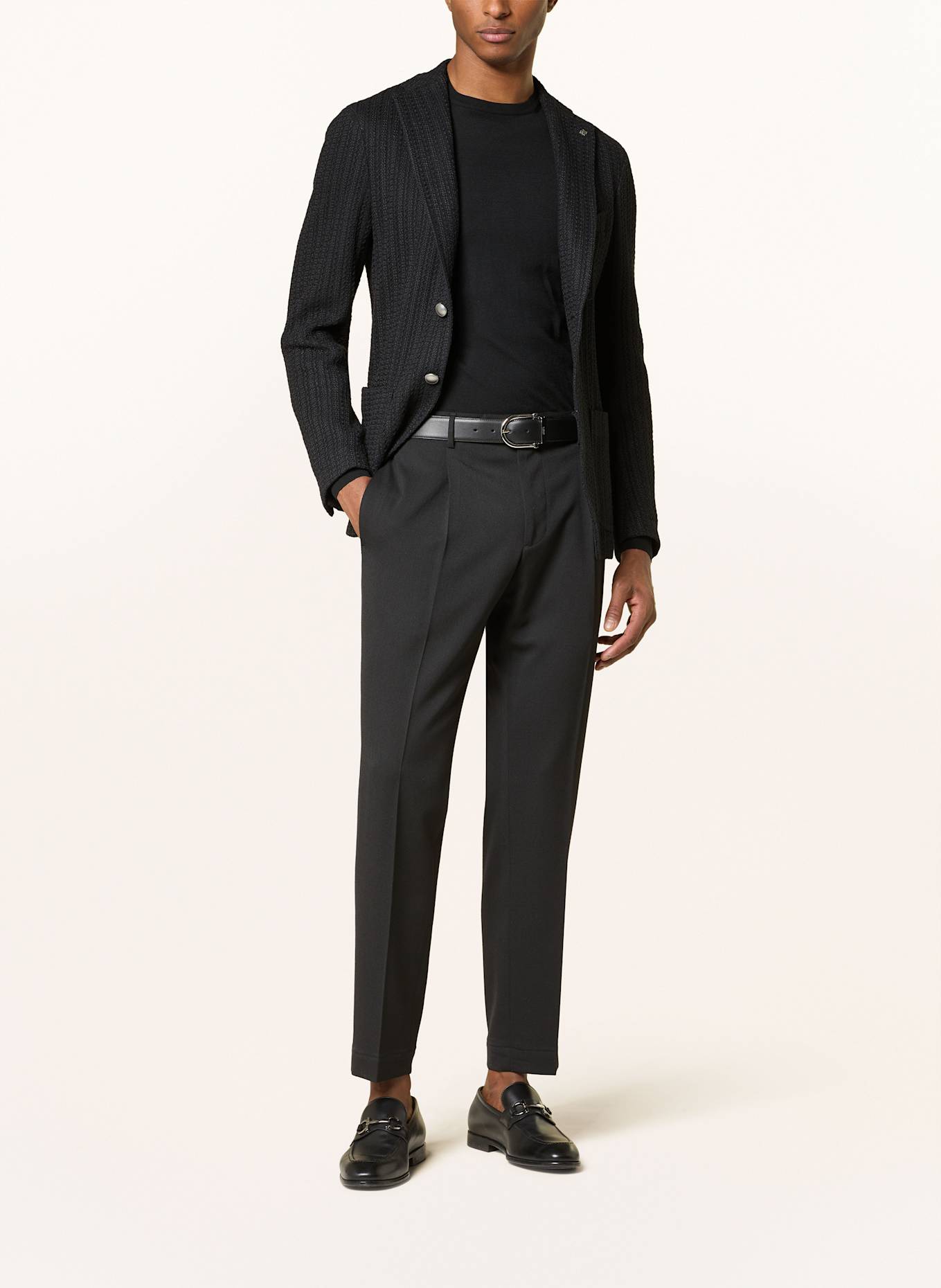 TAGLIATORE Sako Extra Slim Fit: ZWART