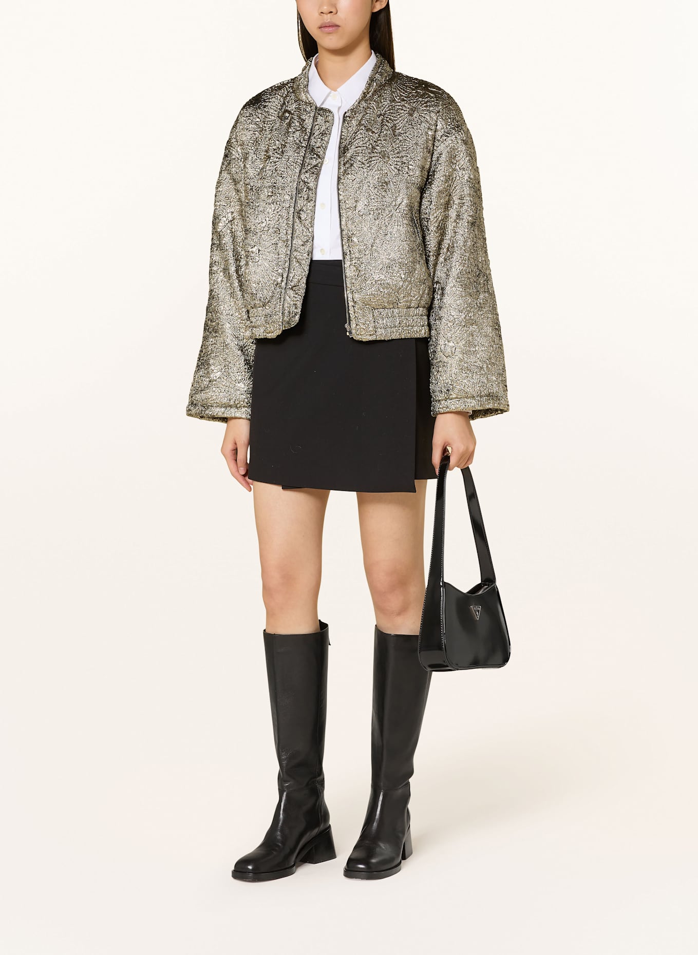 ba&sh Blouson BARY, Farbe: GOLD (Bild 2)
