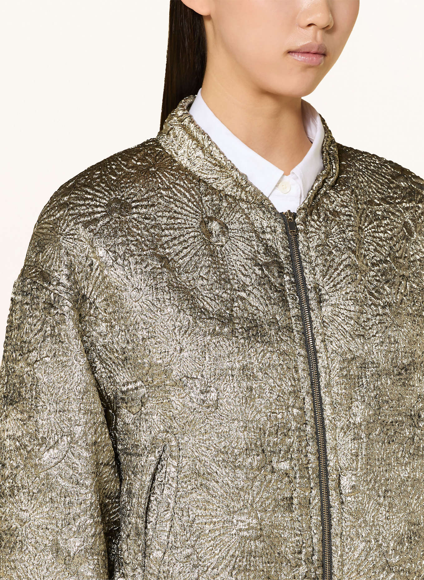 ba&sh Blouson BARY, Farbe: GOLD (Bild 4)