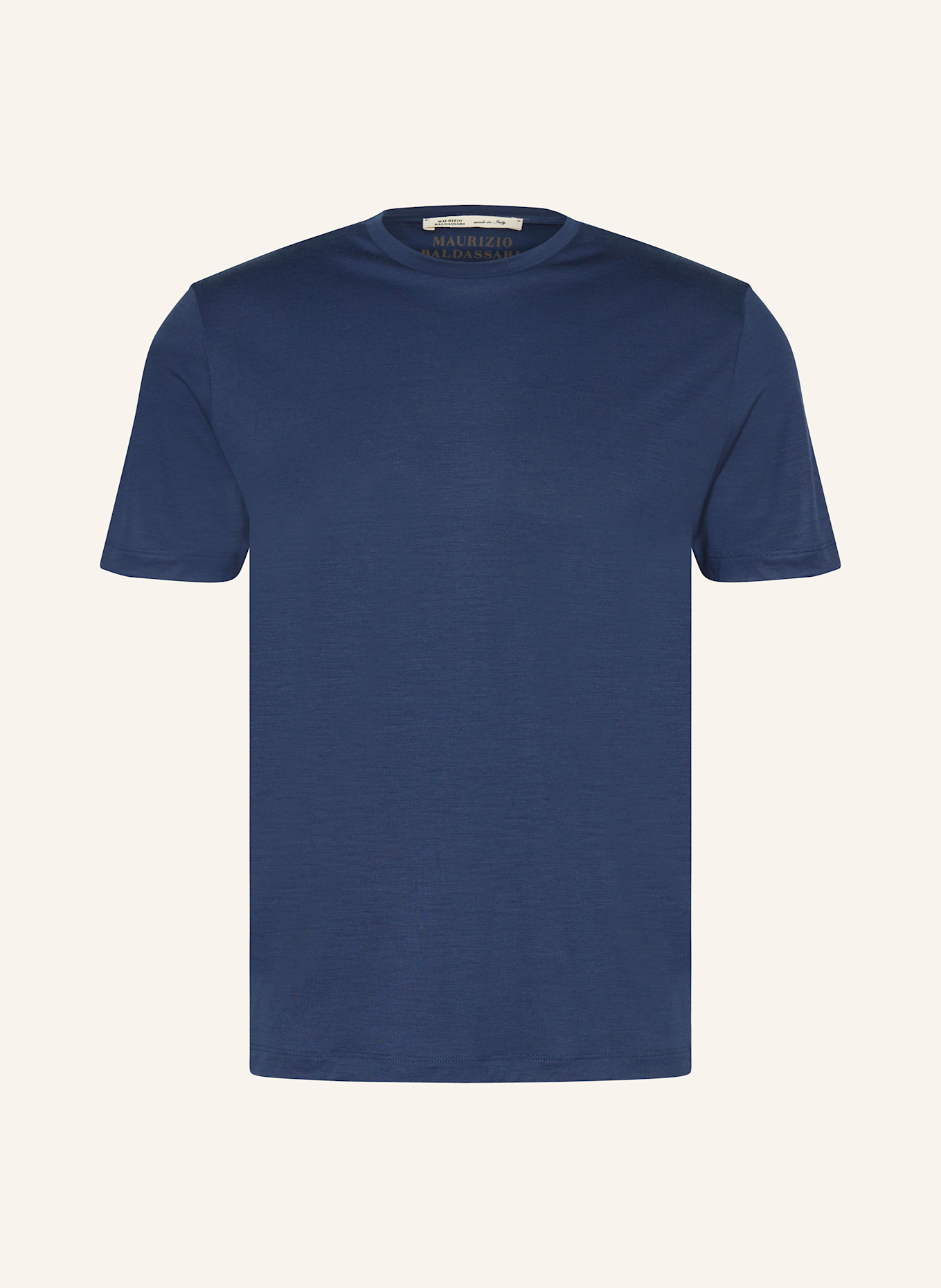 MAURIZIO  BALDASSARI T-shirt LINATE: GRANATOWY