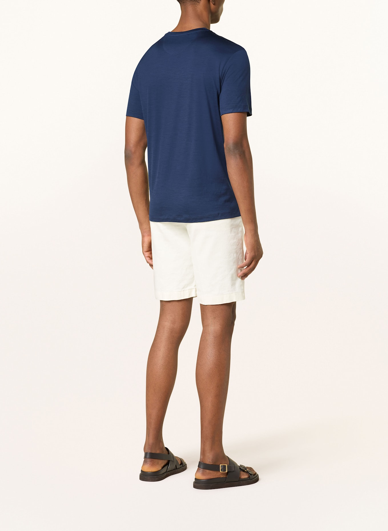 MAURIZIO  BALDASSARI T-shirt LINATE: GRANATOWY