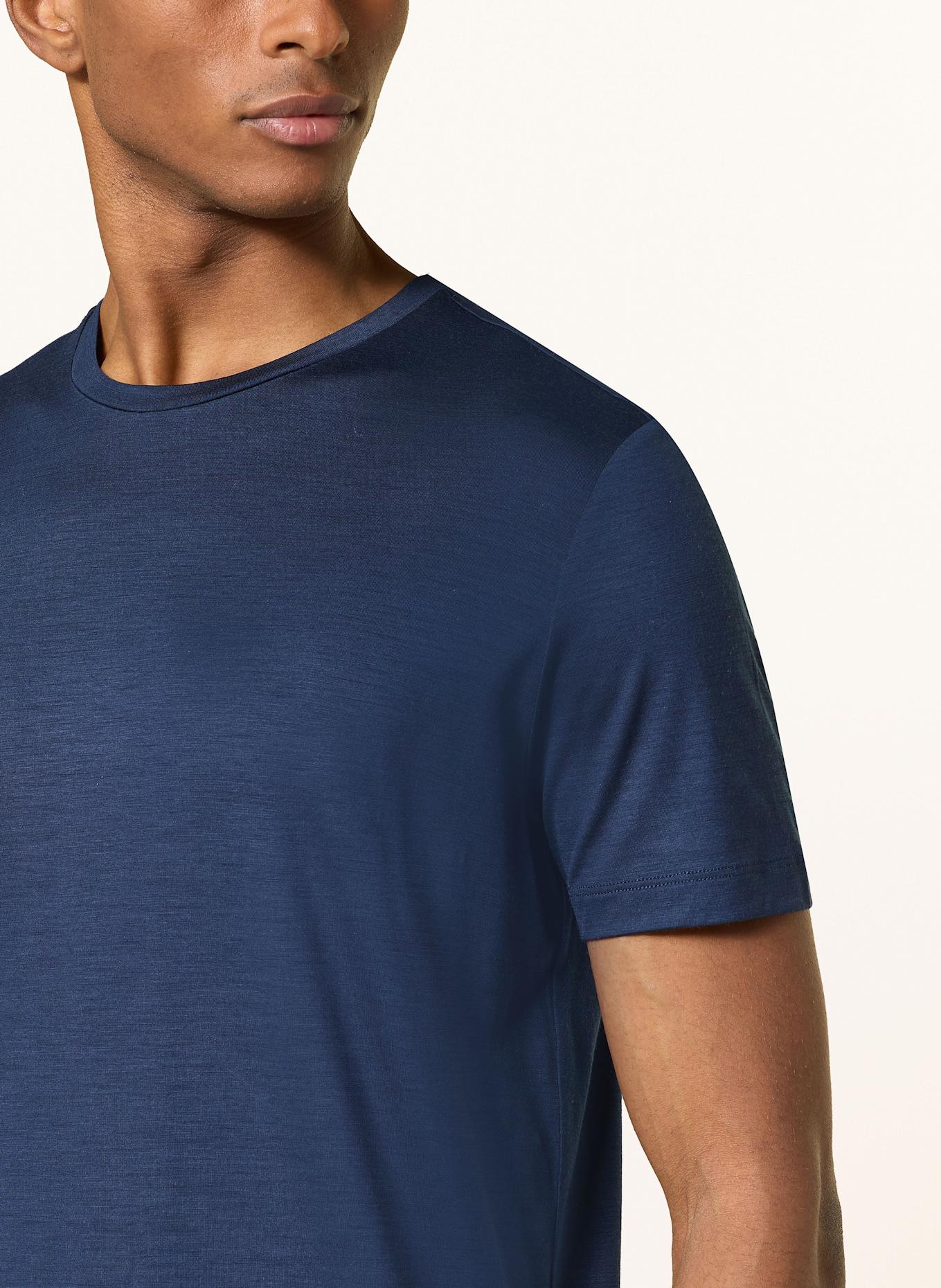 MAURIZIO  BALDASSARI T-shirt LINATE: GRANATOWY