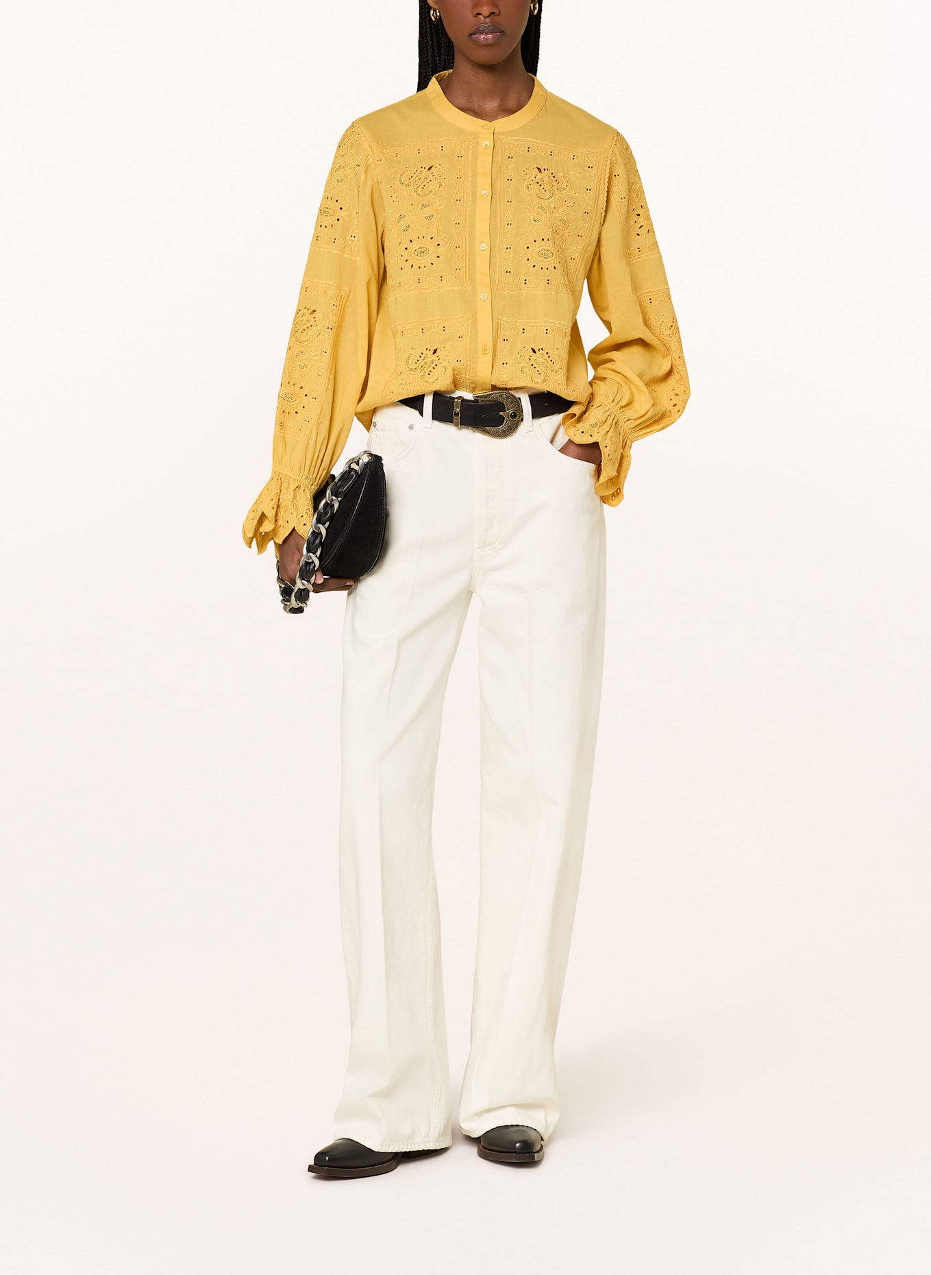 ba&sh Bluse SORAYA: GELB