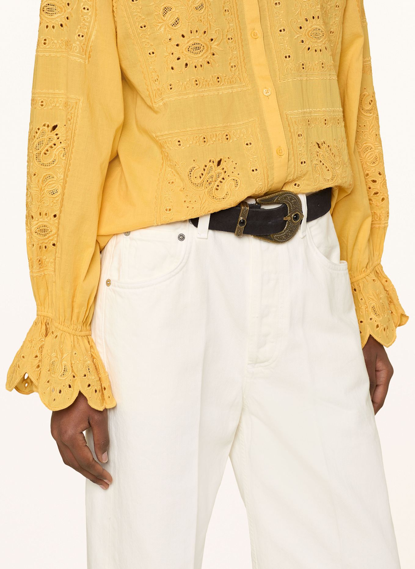 ba&sh Bluse SORAYA: GELB