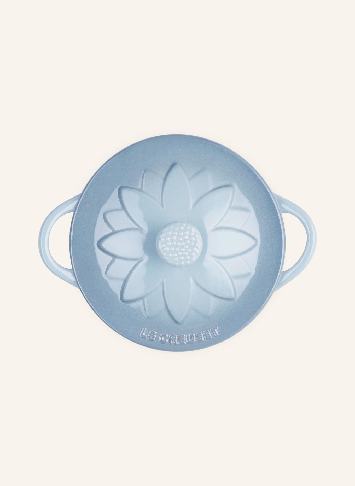 LE CREUSET Mini-Cocotte SONNENBLUME: BLAU