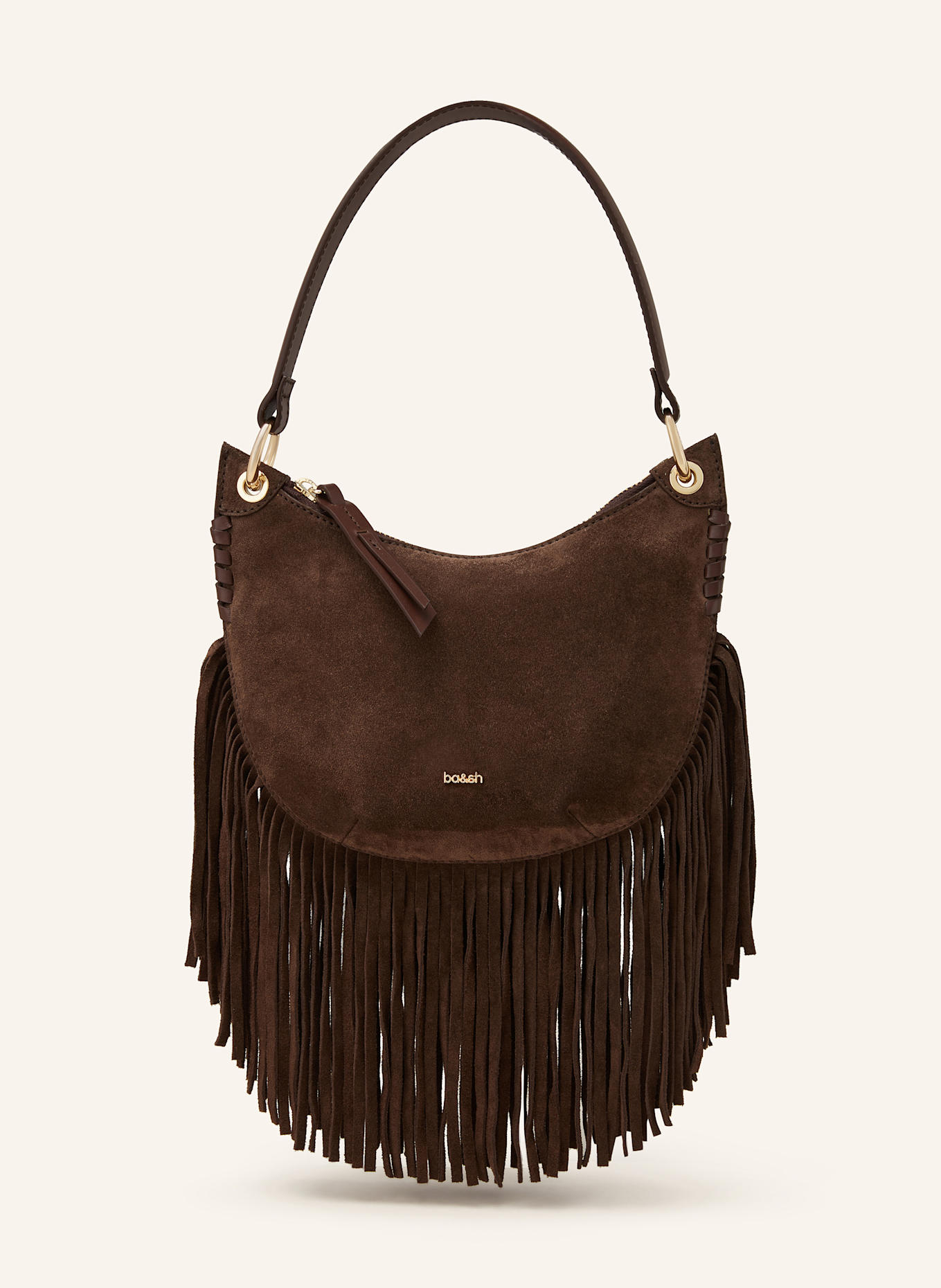 ba&sh Kabelka T: TMAVĚ HNĚDÁ