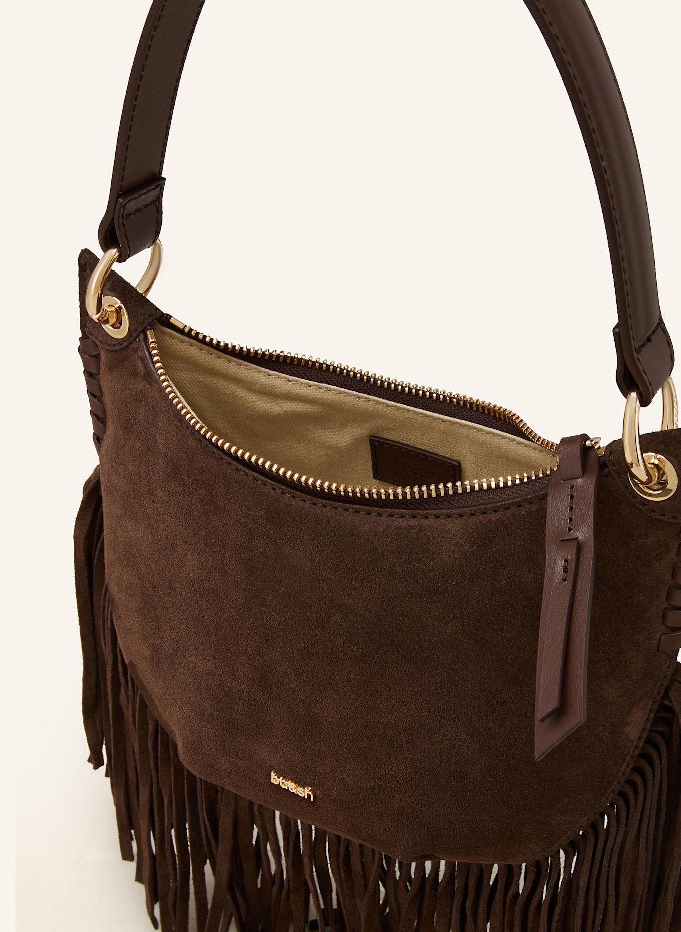 ba&sh Kabelka T: TMAVĚ HNĚDÁ