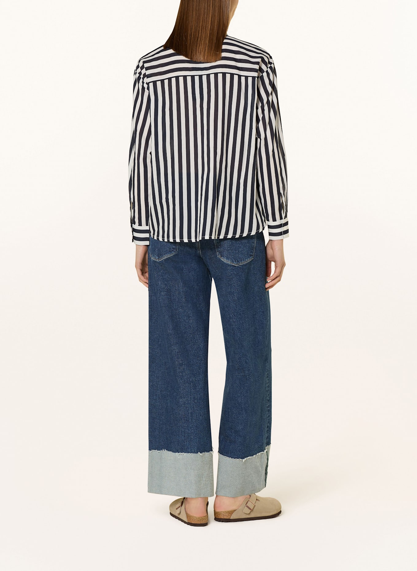 monari Košilová halenka: BÍLÁ / ČERNÁ