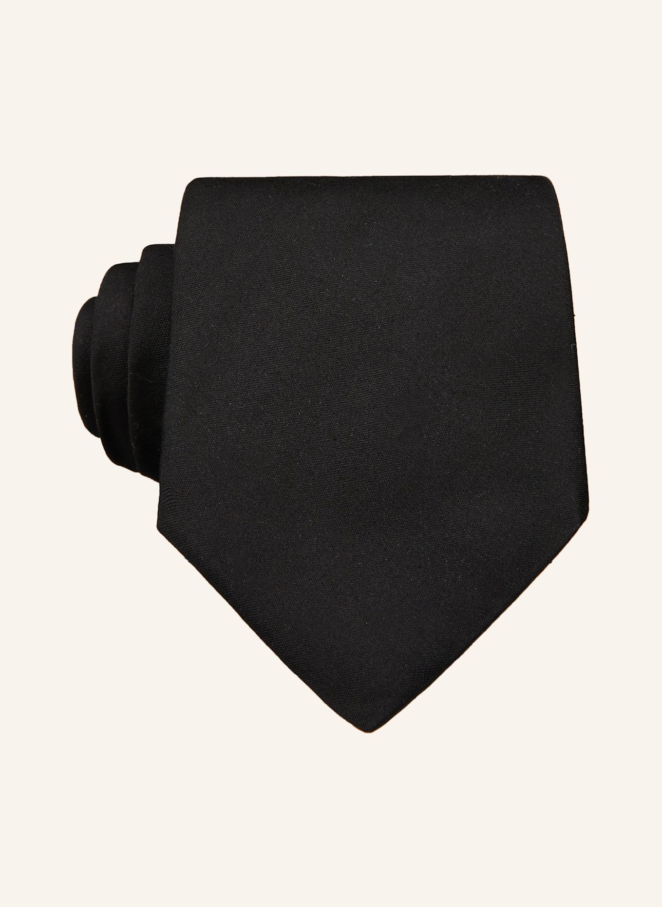 SANDRO Krawat: CZARNY