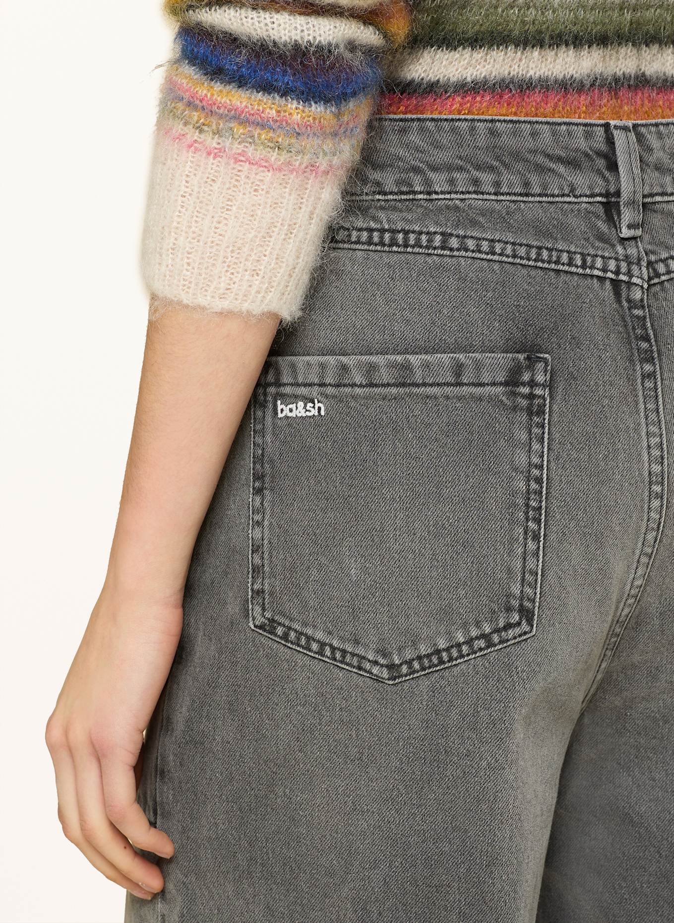 ba&sh Jeans DELLOU: DUNKELGRAU