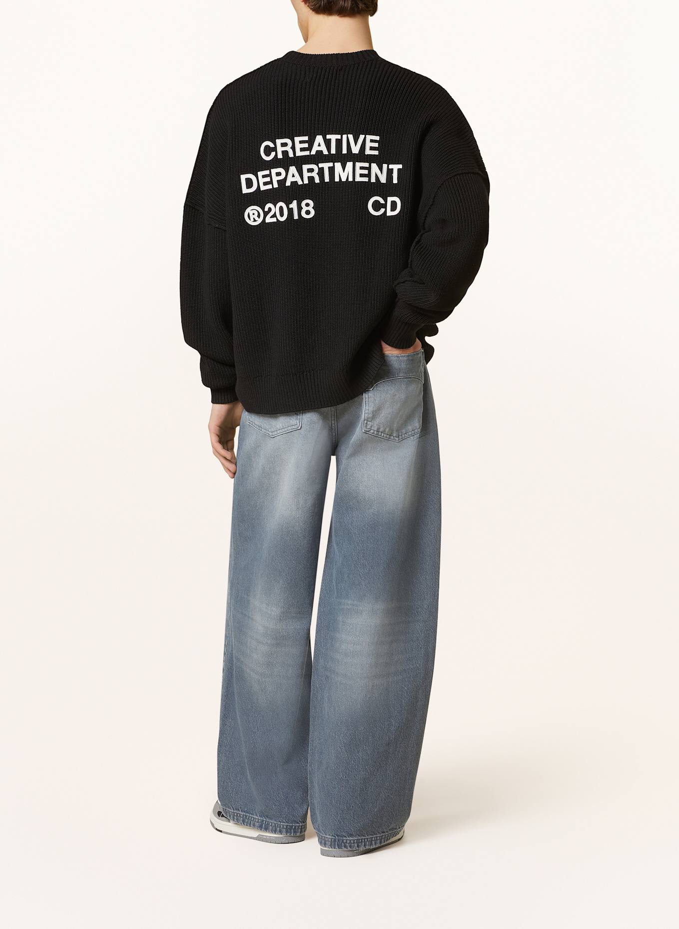 RETERNITY Rise sweater: BLACK