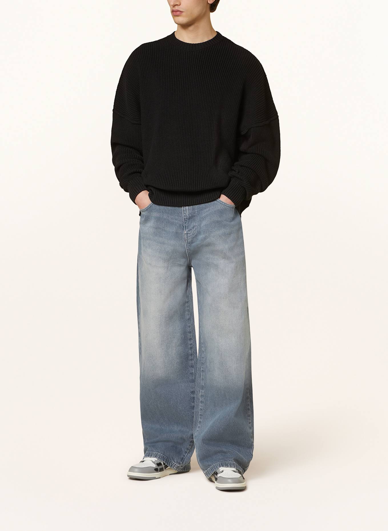 RETERNITY Rise sweater: BLACK