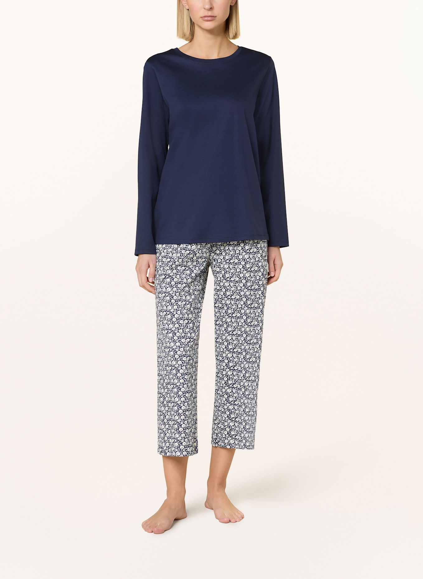 CALIDA Schlafshirt FAVOURITES SLEEP: DUNKELBLAU